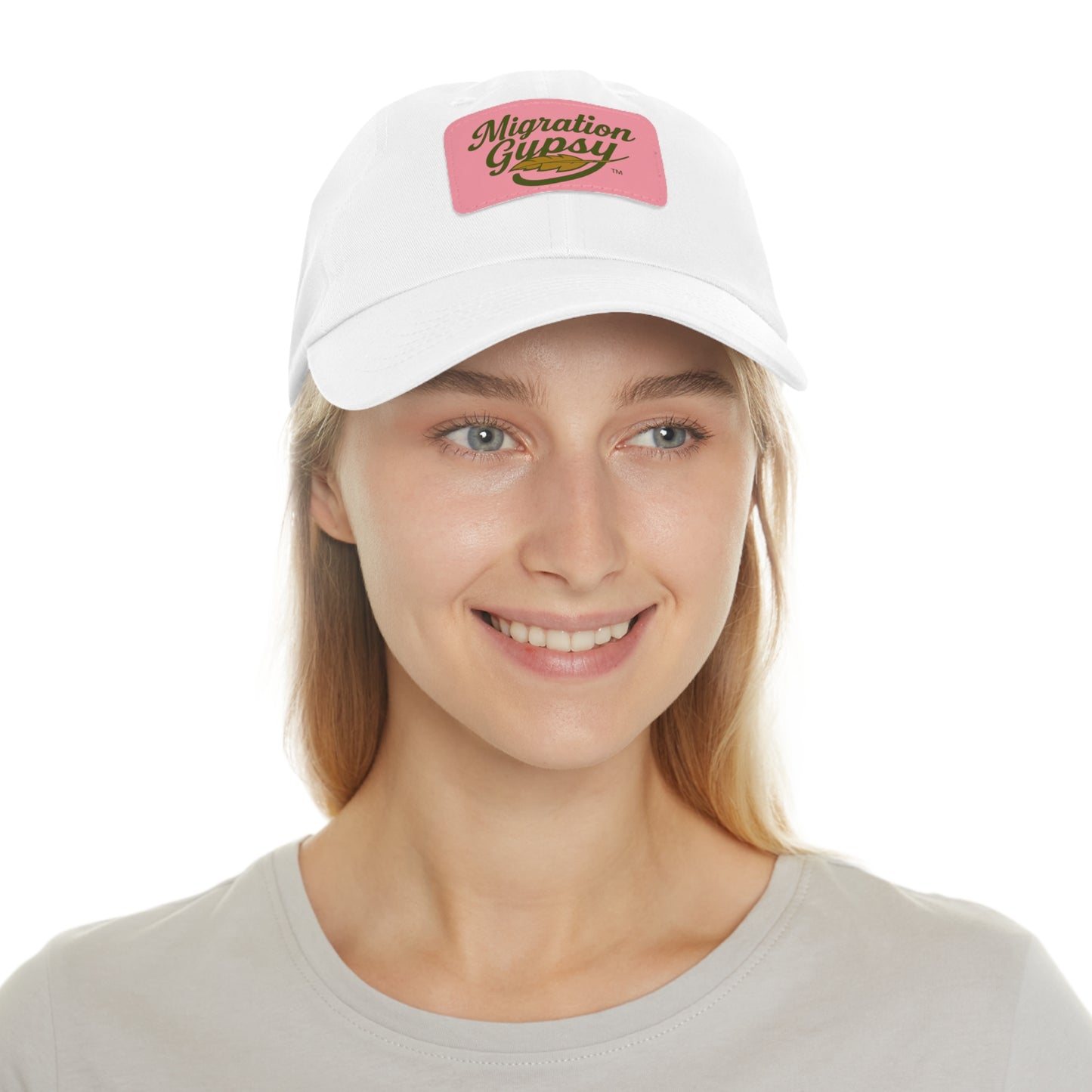 Unisex Migration Gypsy Leather Patch Hat — 12 Combo Colors Men's & Ladies