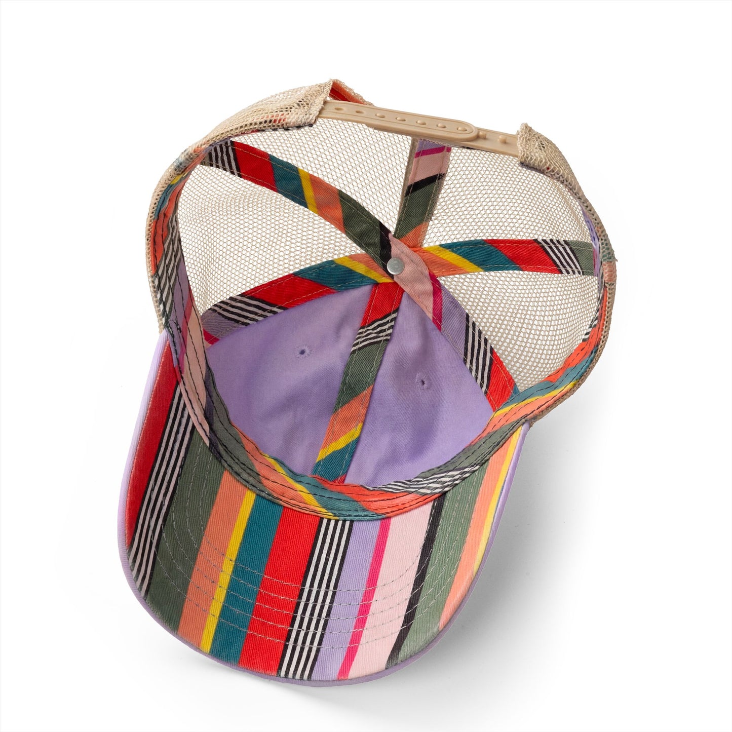 Women's Washed MG Trucker with Under Polka Dots or Stripes