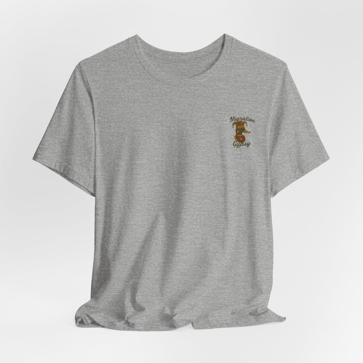 Migration Mardi Gras Vintage Duck Boat Travel Tee