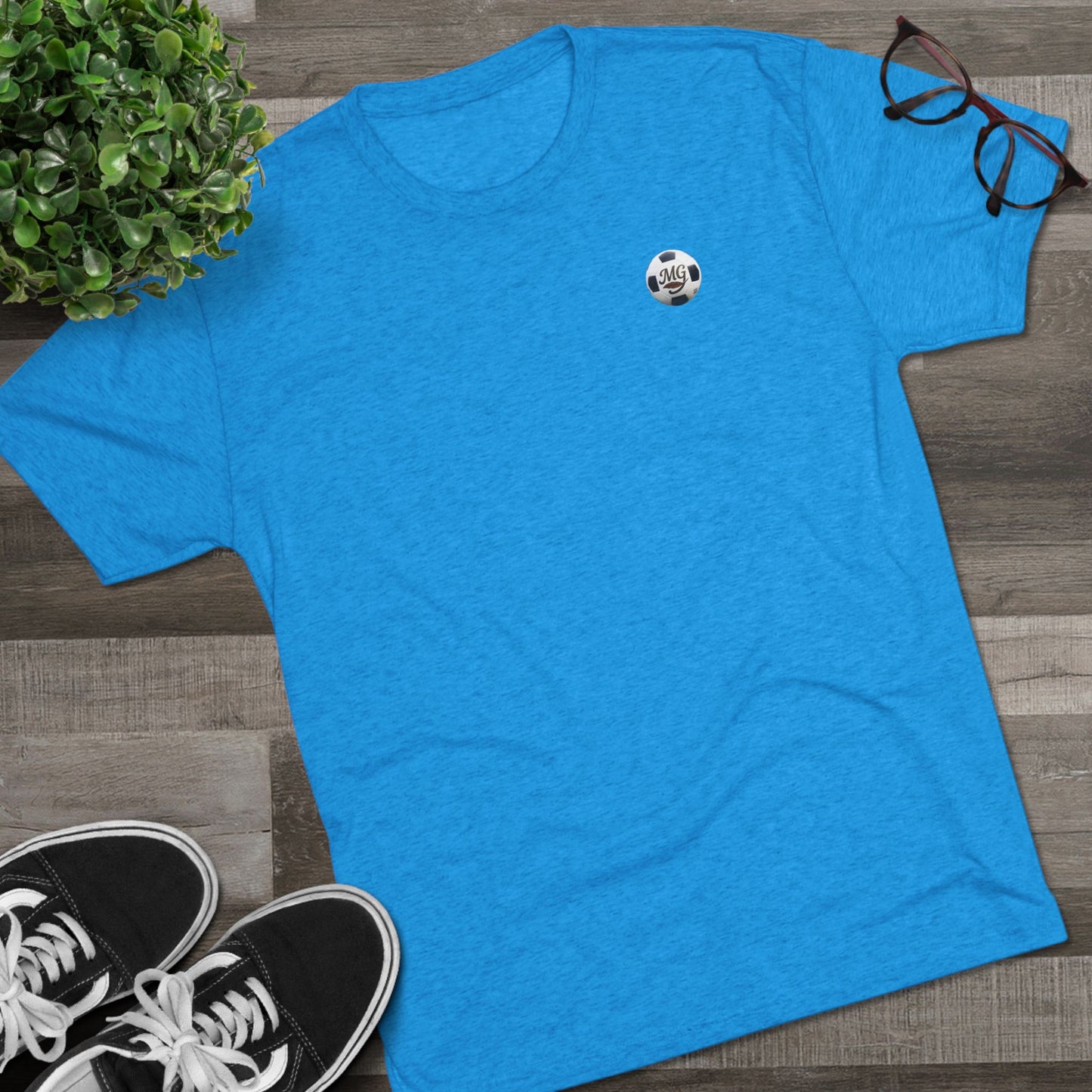 Soccer Migration Mallard Tee w/Soccer Ball Front Mallard Back
