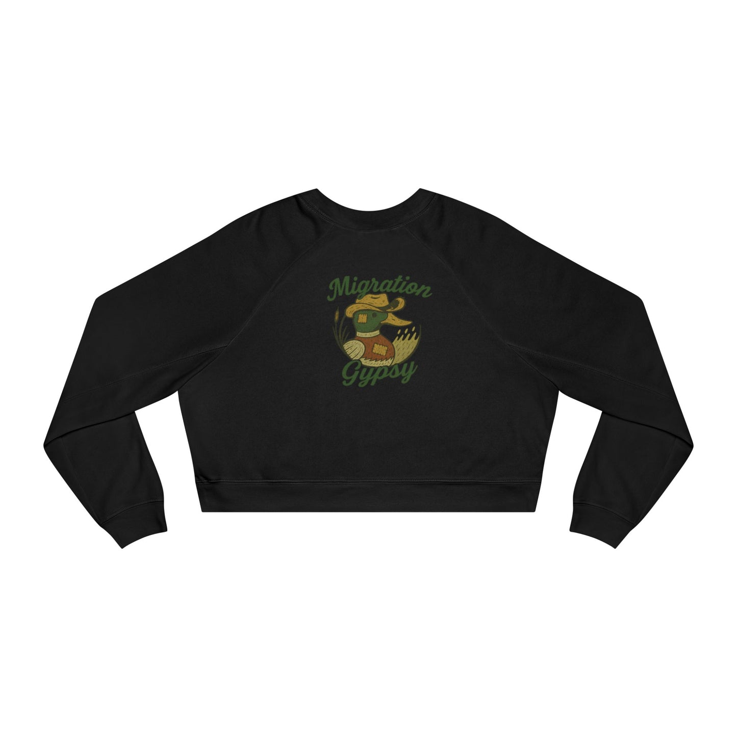 Migration Mallard Cropped Pullover | Fleece Sweatshirt