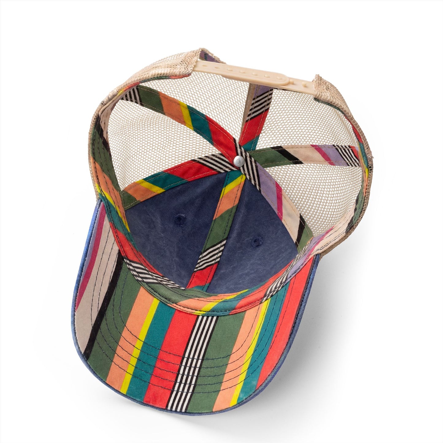 Women's Washed MG Trucker with Under Polka Dots or Stripes
