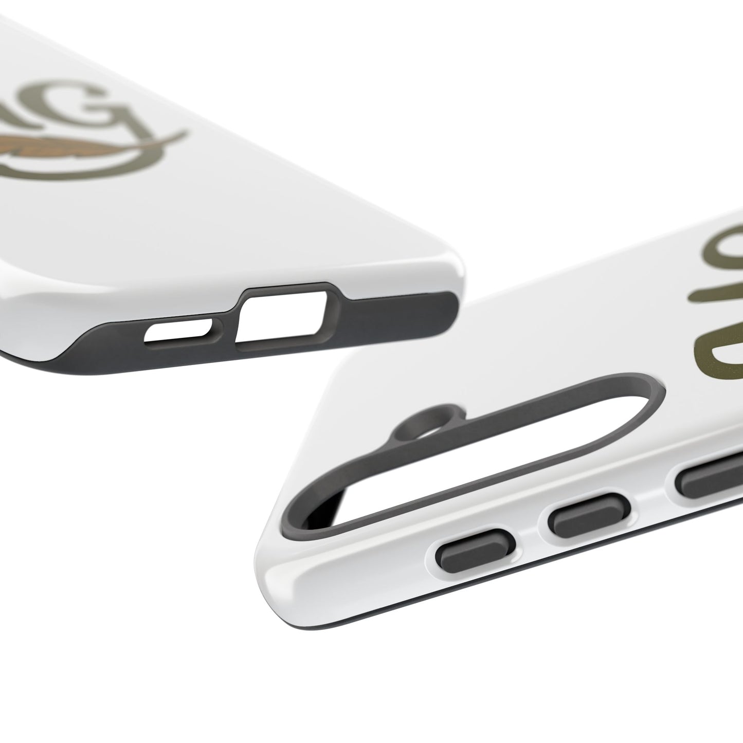 MG Leaf Tough Phone Case — Monogram Protective Phone Cover