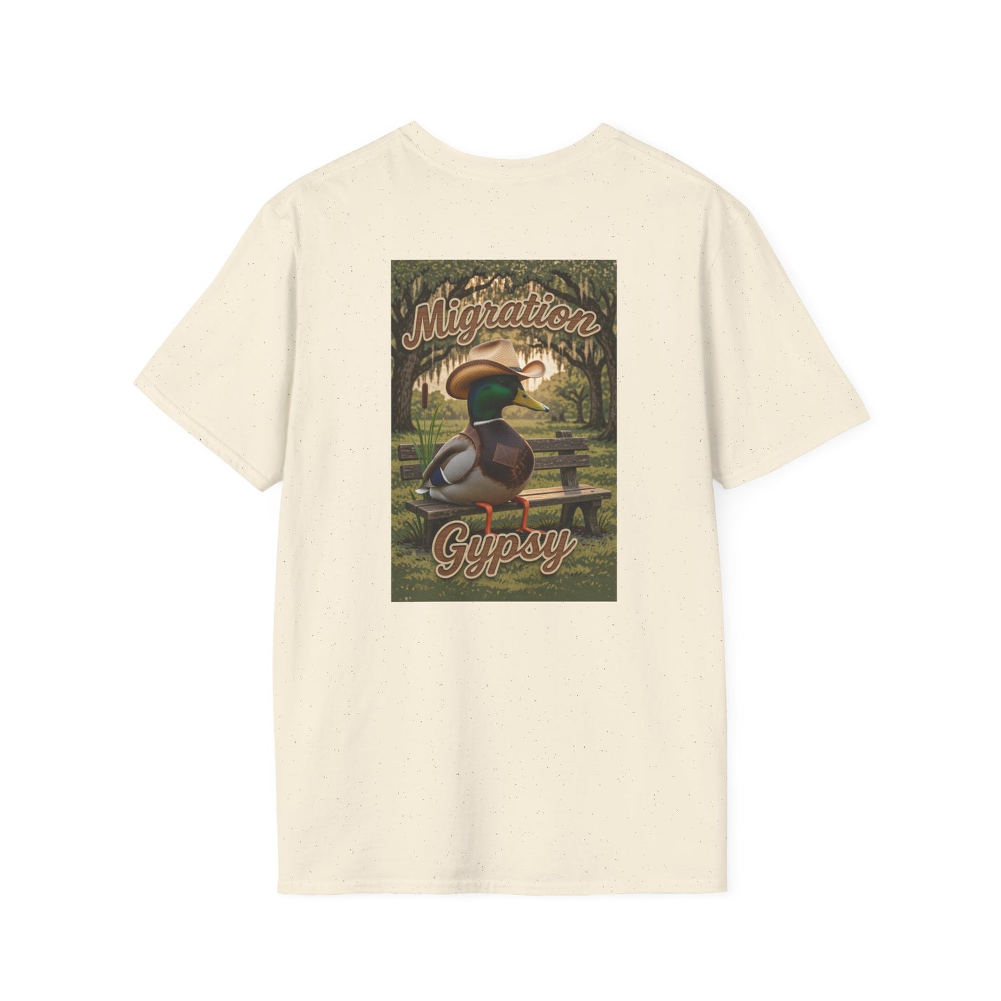 Mallard Park Bench Mallard - MG Front Unisex Tee