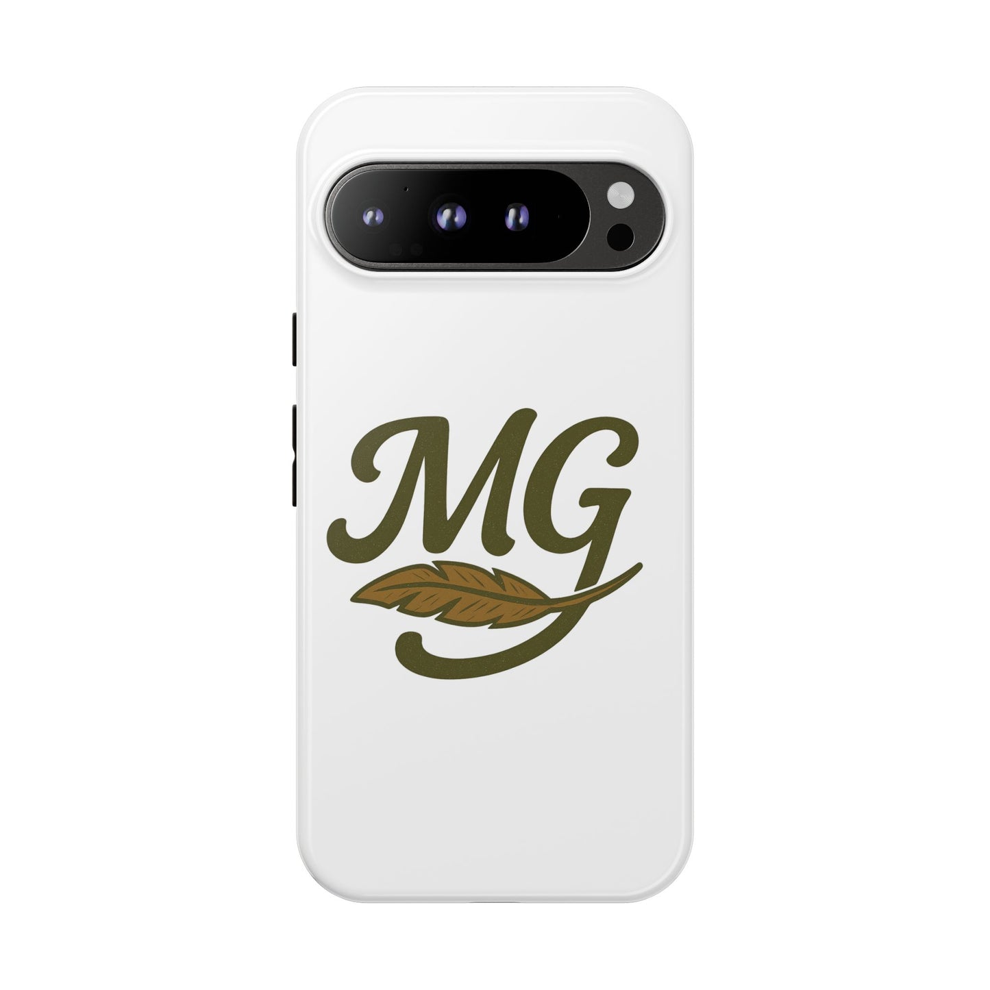 MG Leaf Tough Phone Case — Monogram Protective Phone Cover