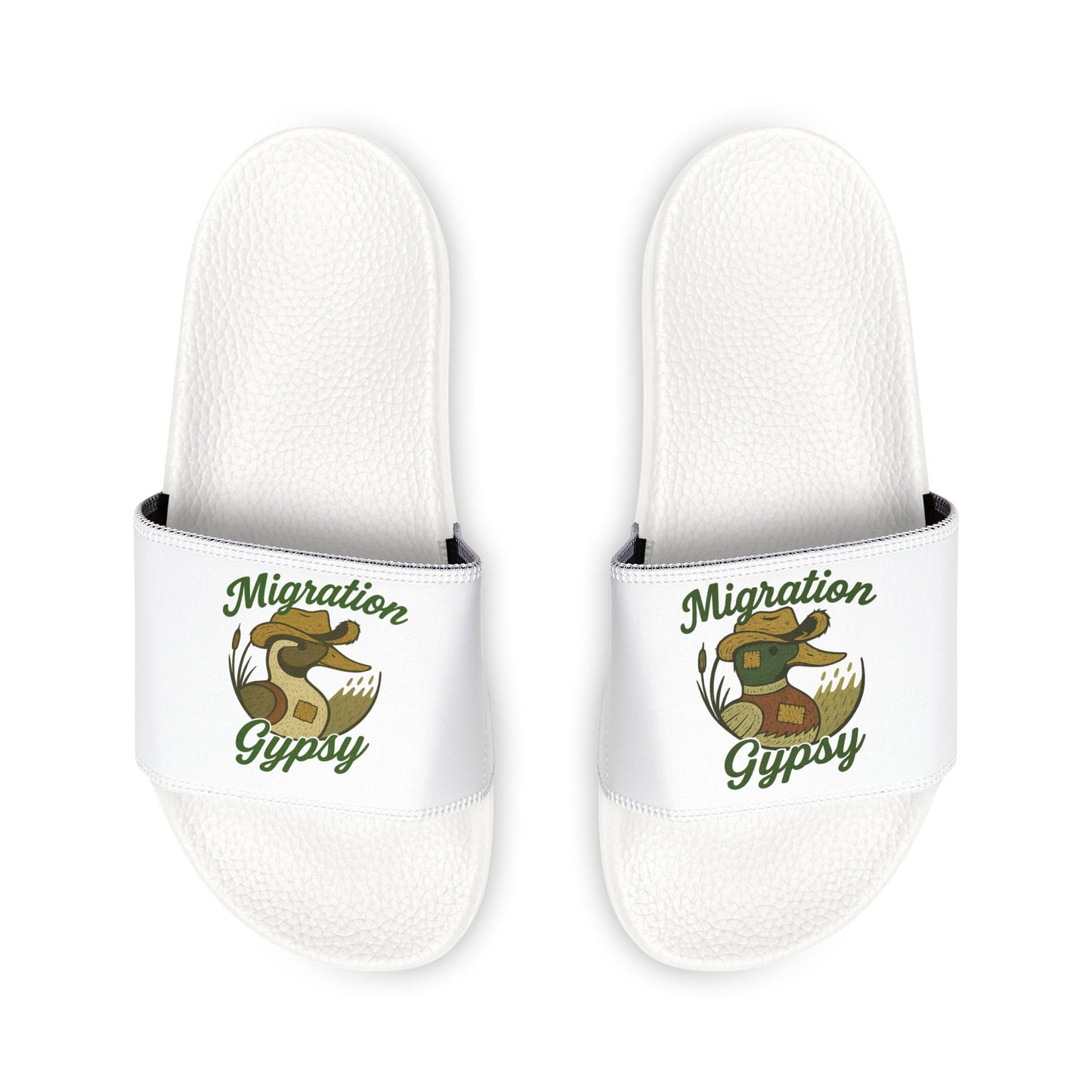 Youth Slides — Mallard Pintail Sandals