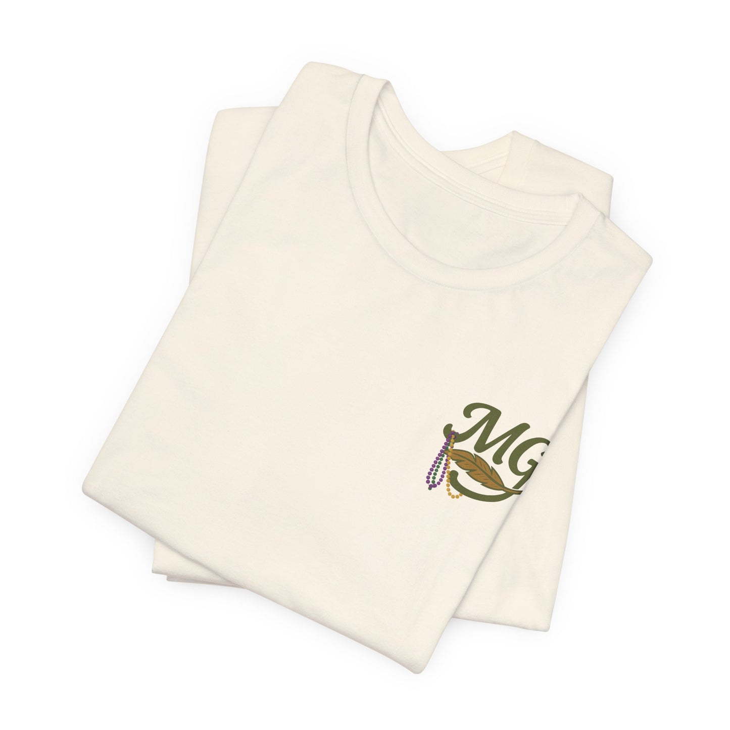 Mardi Gras Jester Mallard - Unisex Jersey Short Sleeve Tee