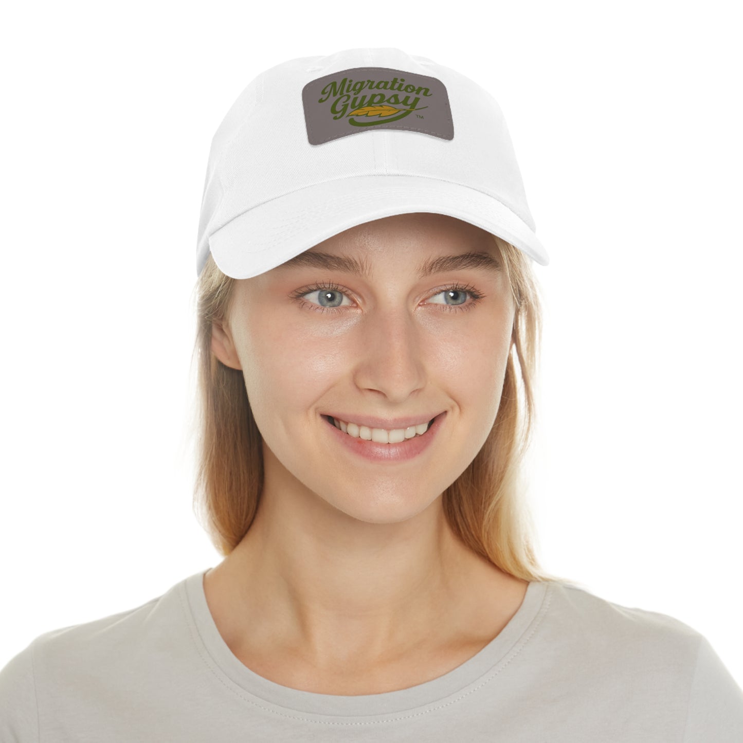 Unisex Migration Gypsy Leather Patch Hat — 12 Combo Colors Men's & Ladies