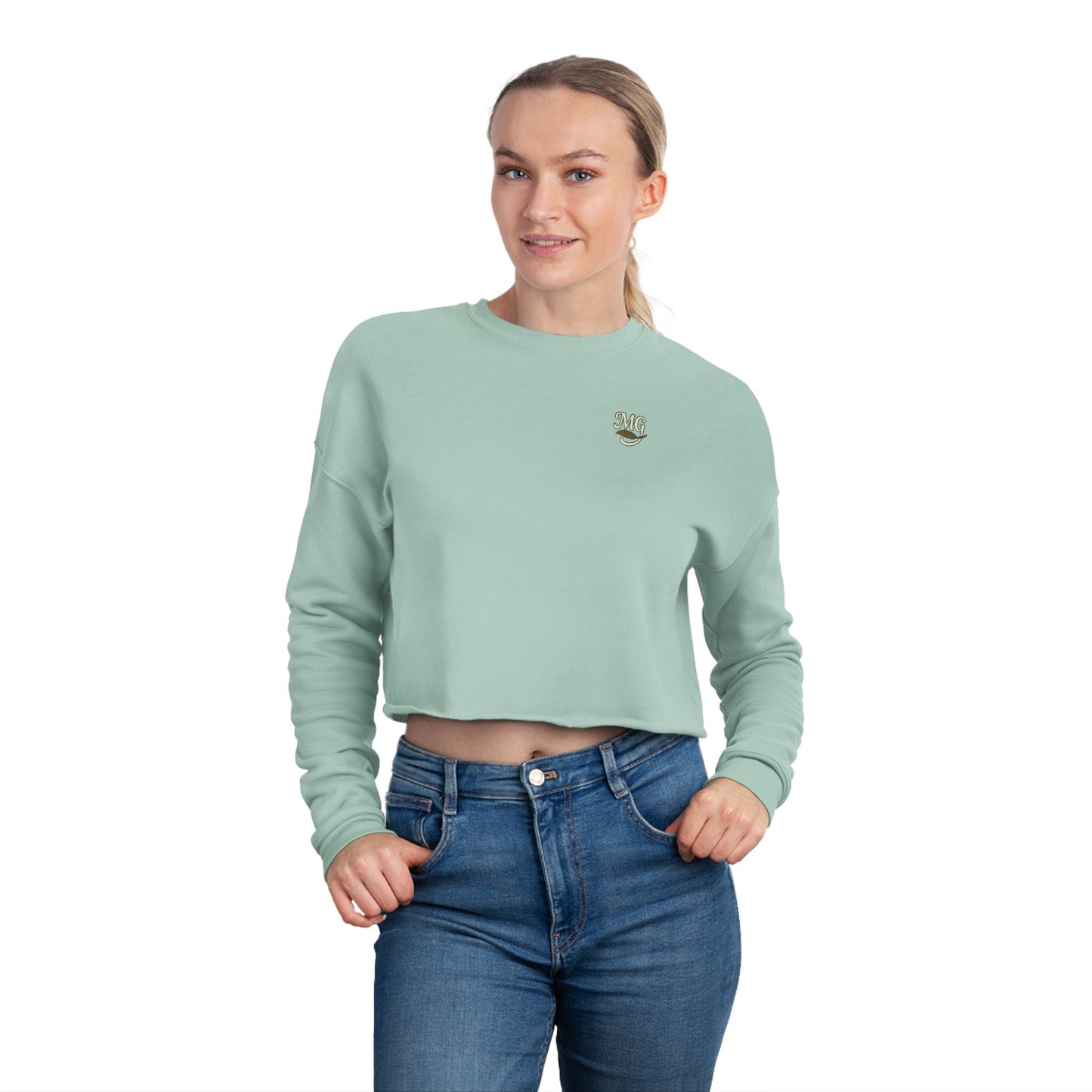 Mallard Gypsy Relaxed Cropped Sweatshirt