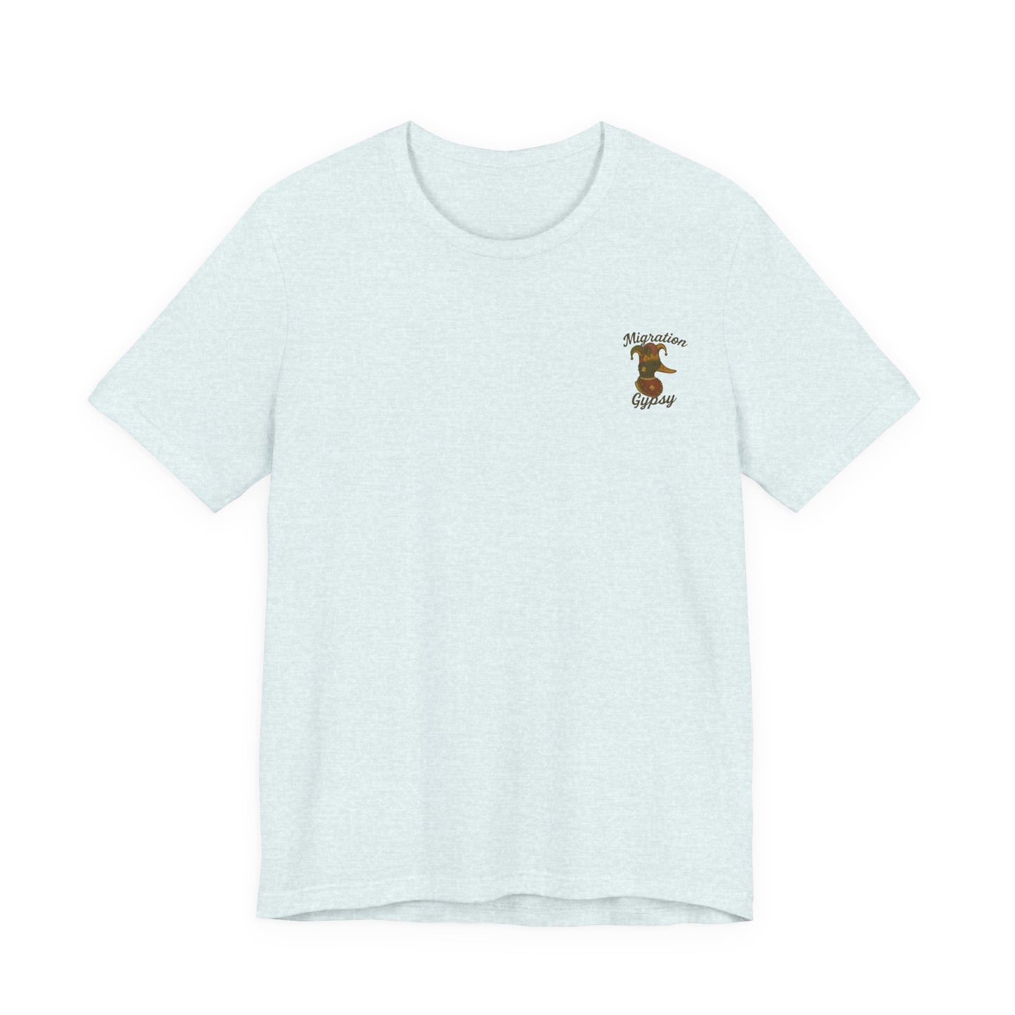 Migration Mardi Gras Vintage Duck Boat Travel Tee