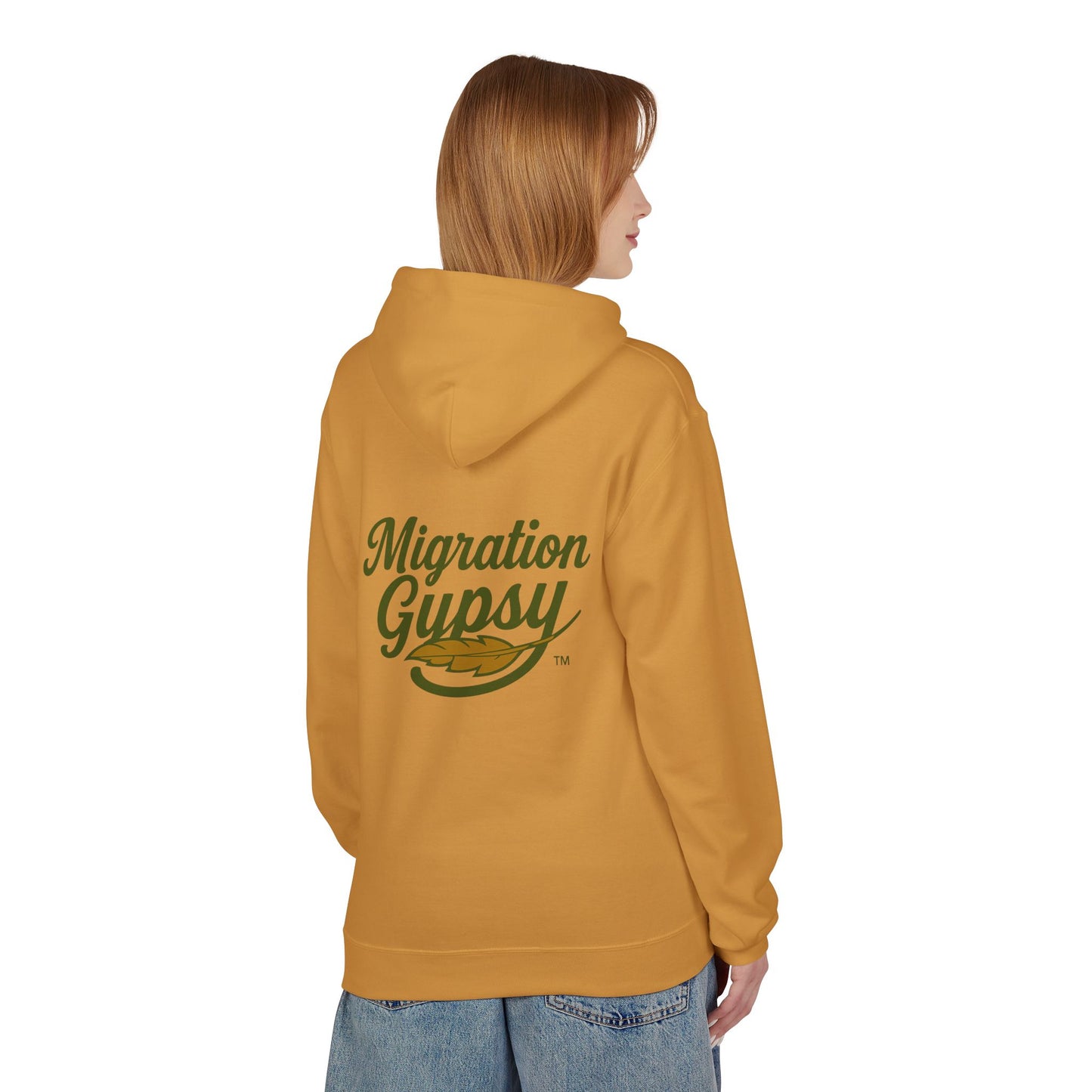 Pintail Migration Gypsy Hoodie — Vintage Outdoors Travel Logo Pullover