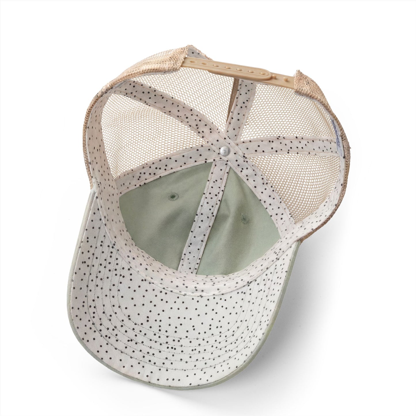 Women's Washed MG Trucker with Under Polka Dots or Stripes