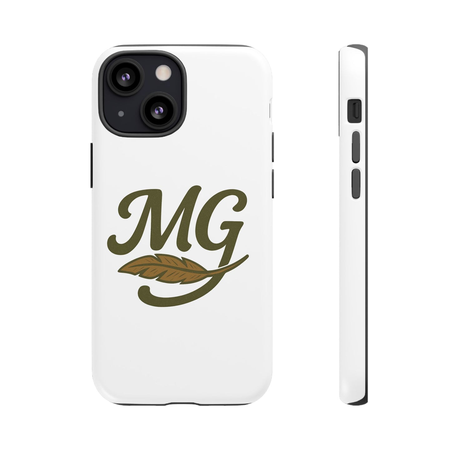 MG Leaf Tough Phone Case — Monogram Protective Phone Cover