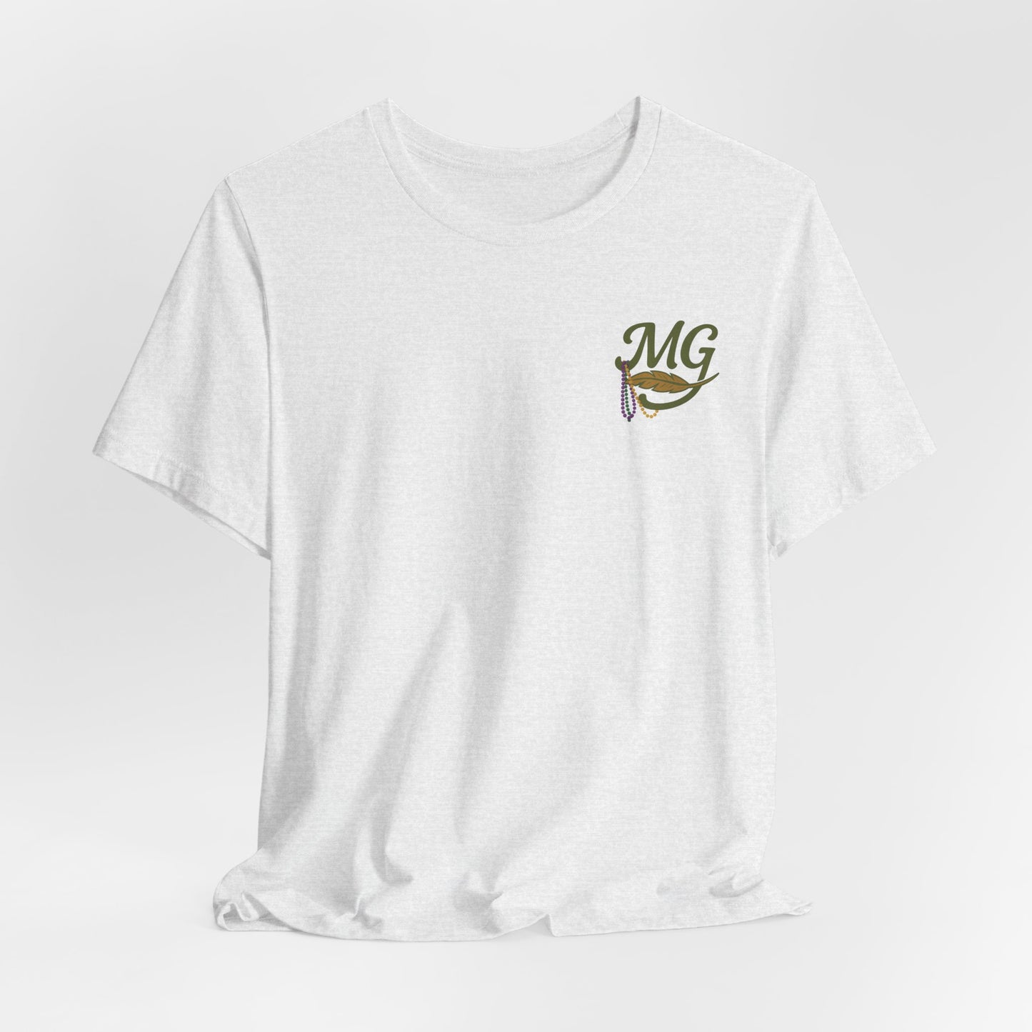 Mardi Gras Jester Mallard - Unisex Jersey Short Sleeve Tee