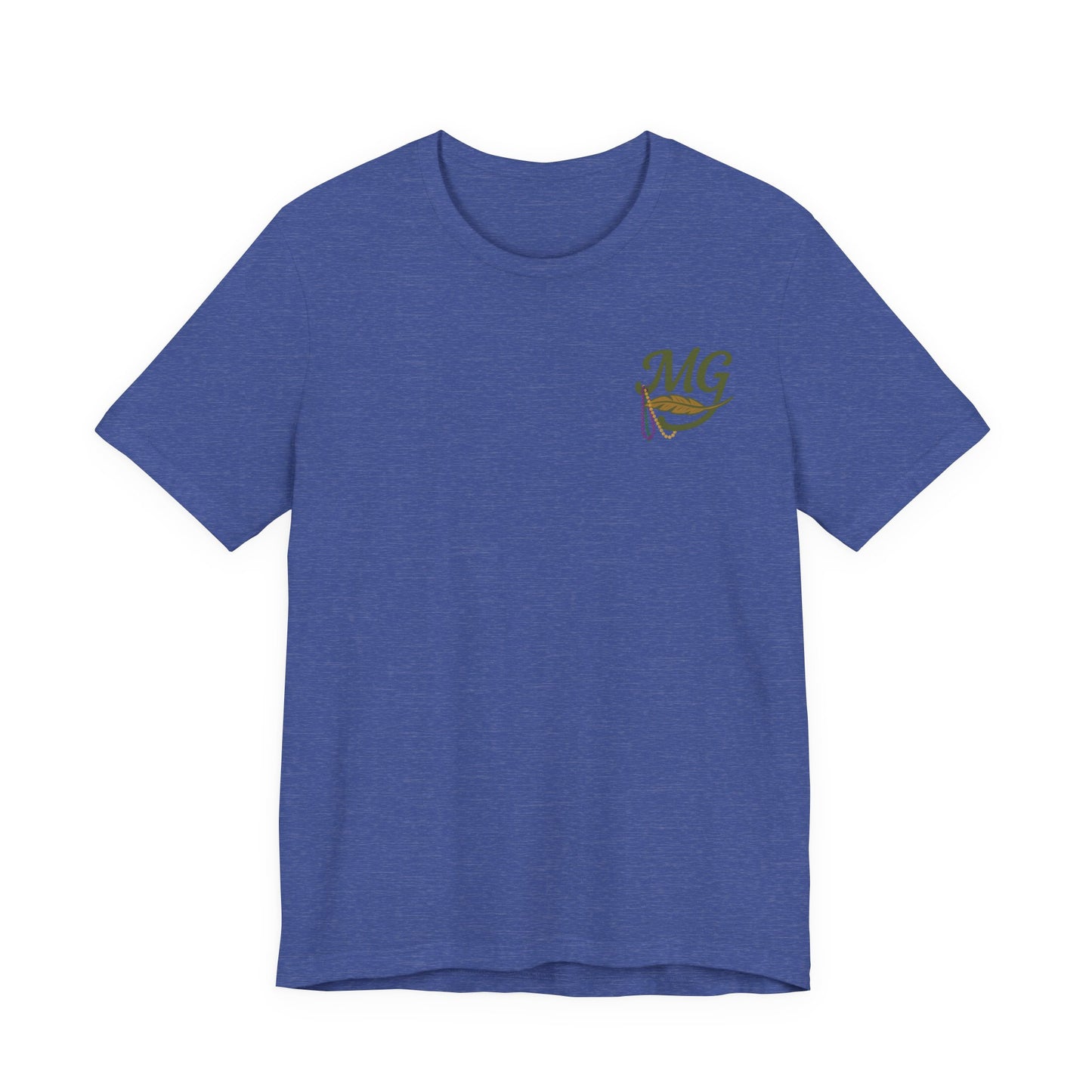 Mardi Gras Jester Mallard - Unisex Jersey Short Sleeve Tee