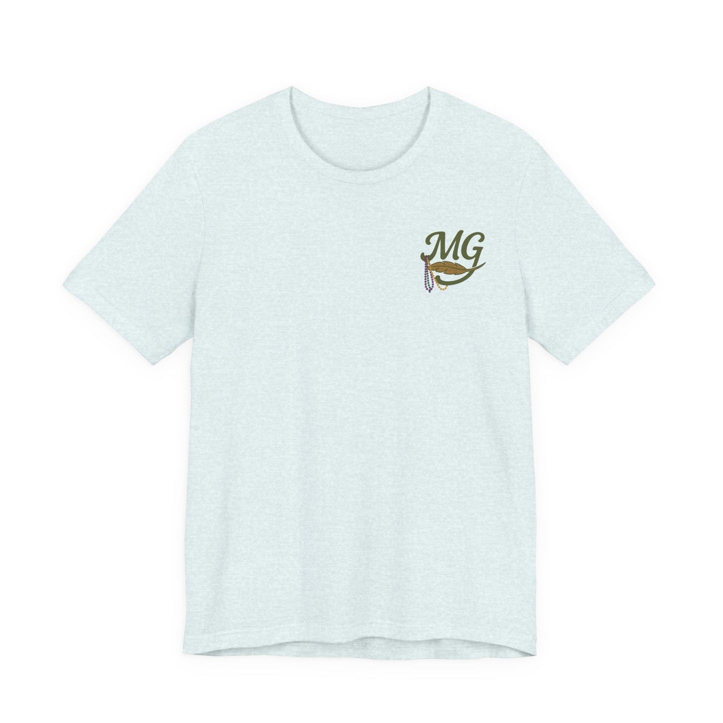 Mardi Gras Jester Mallard - Unisex Jersey Short Sleeve Tee