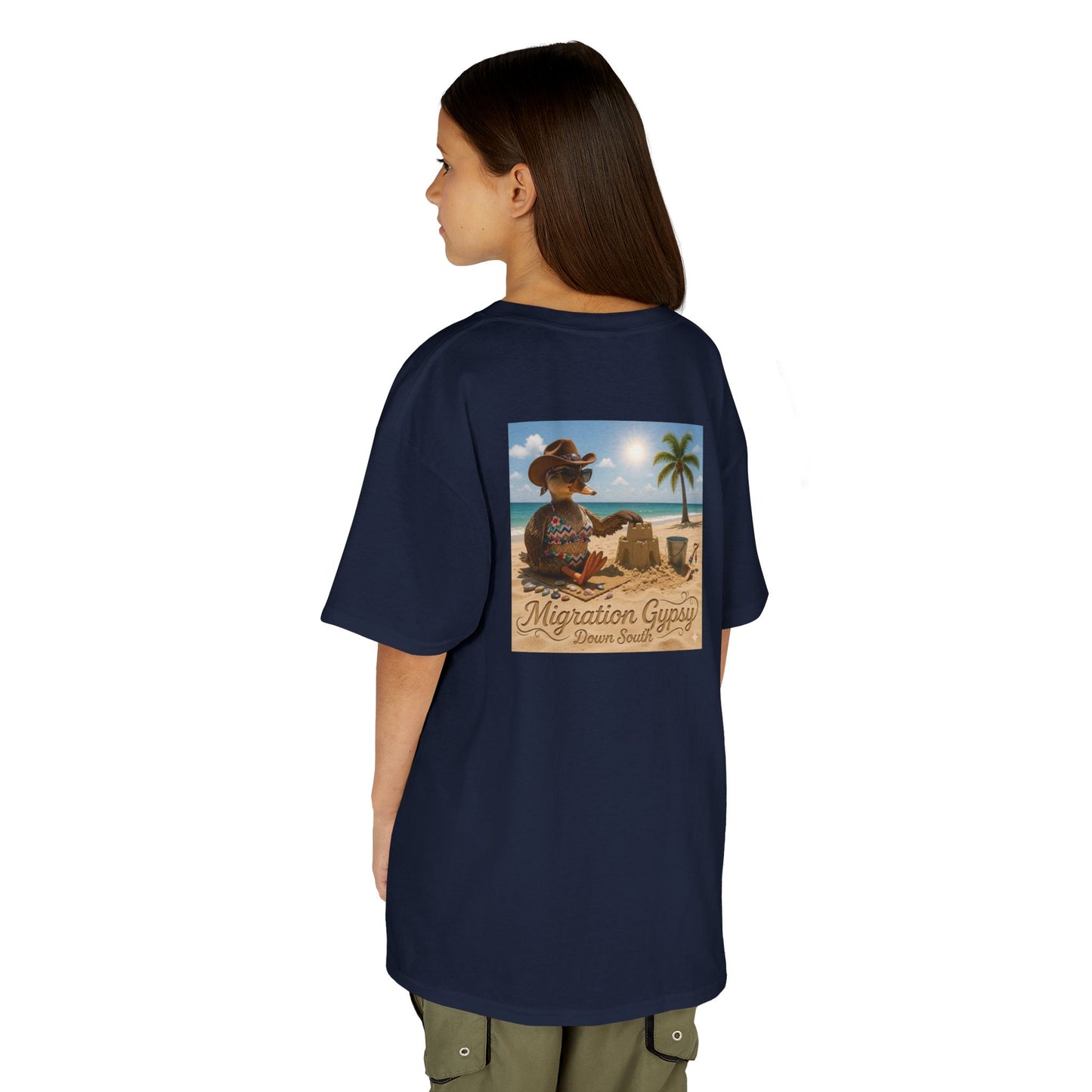 Girls Beach Time Migrator Tee
