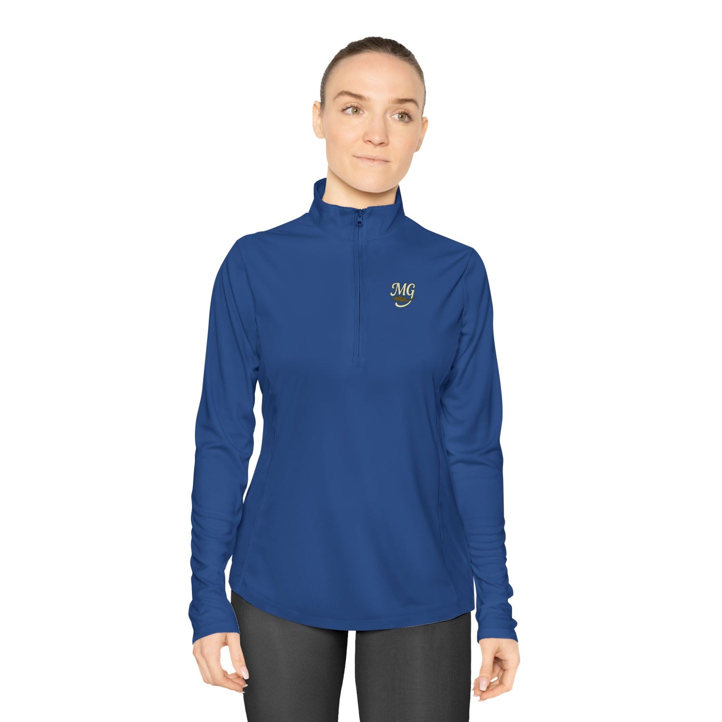 Migration Gypsy Ladies Quarter-Zip Pullover — Performance Golf Pullover with MG Logo