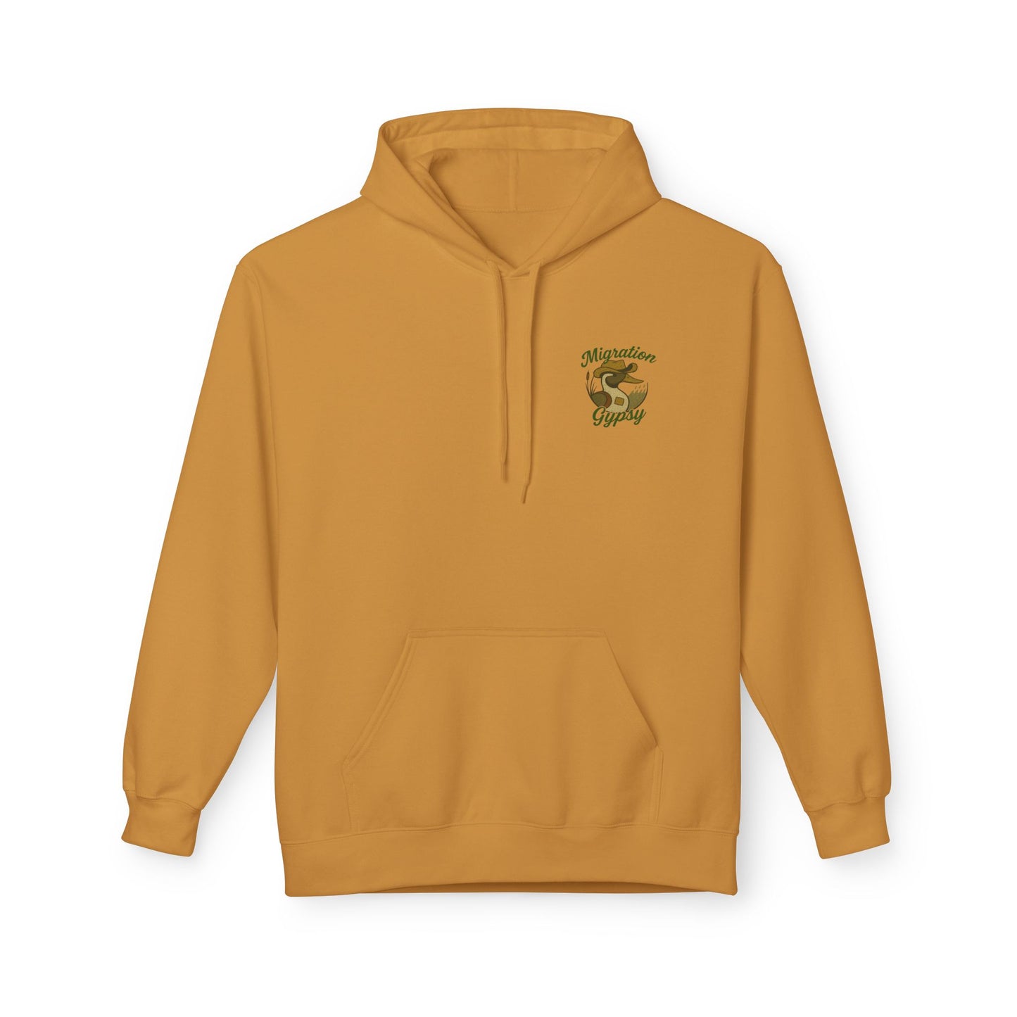 Pintail Migration Gypsy Hoodie — Vintage Outdoors Travel Logo Pullover