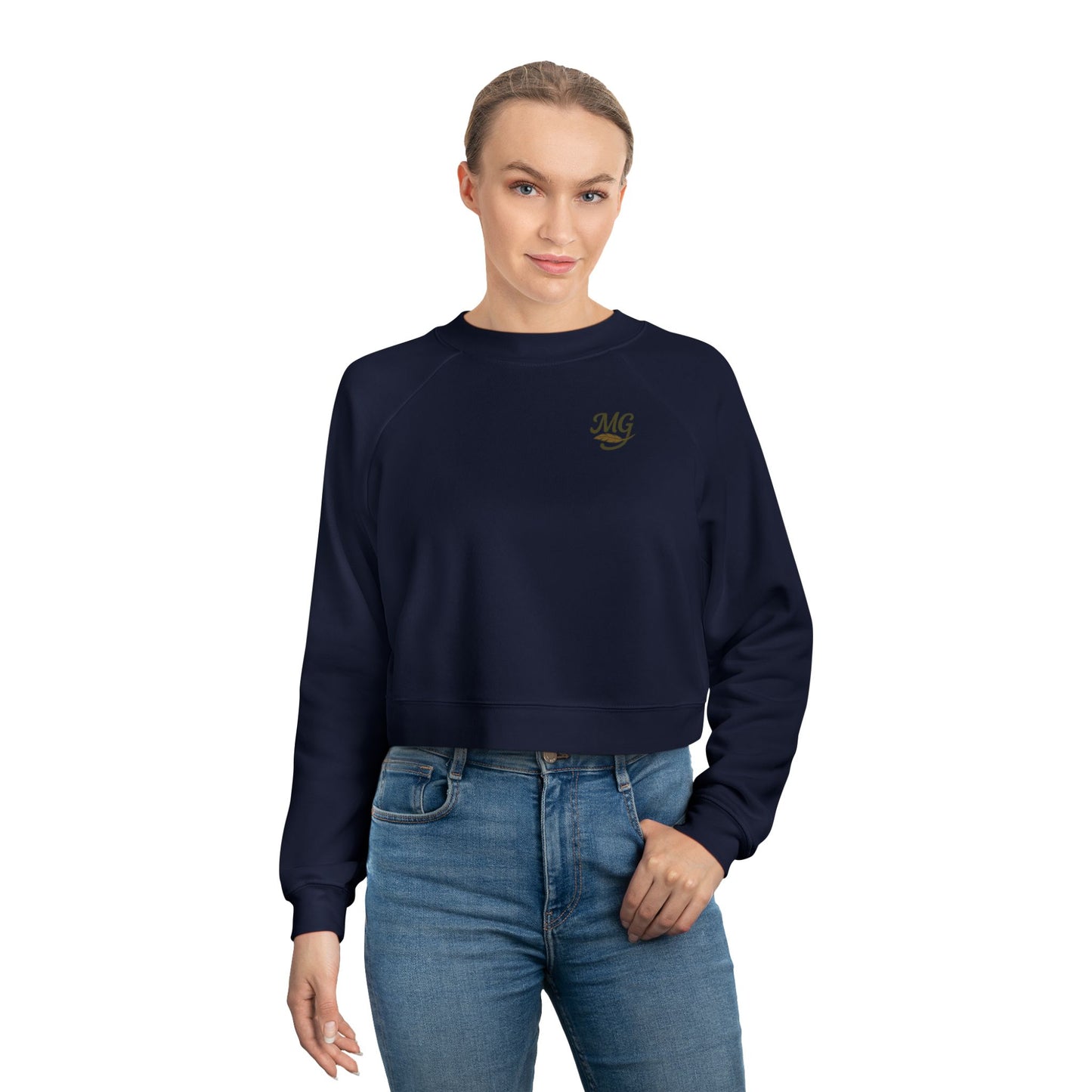 Migration Mallard Cropped Pullover | Fleece Sweatshirt