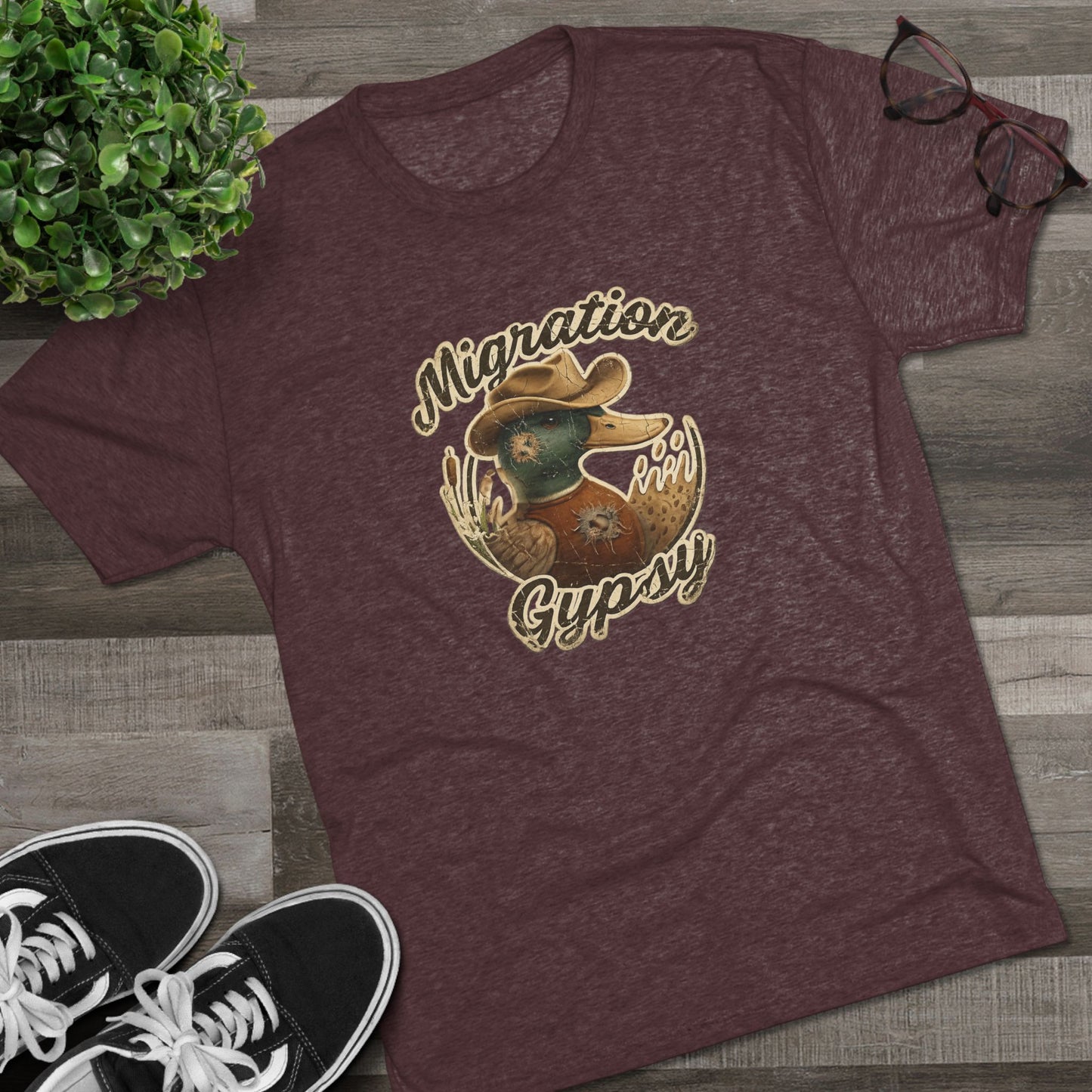 Well Weathered Mallard Gypsy Tee