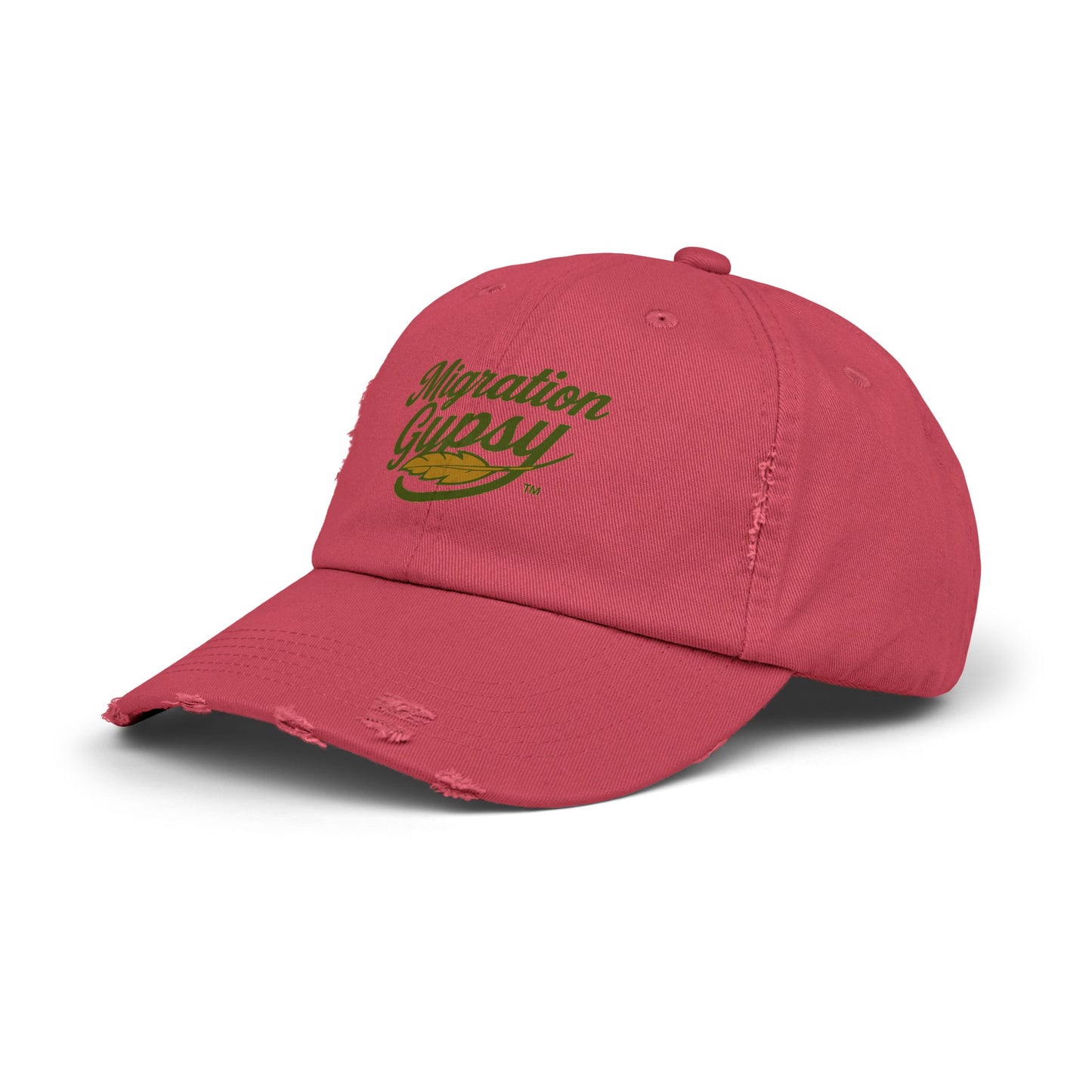 Distressed Cap — "Migration Gypsy" Retro Surf Hat