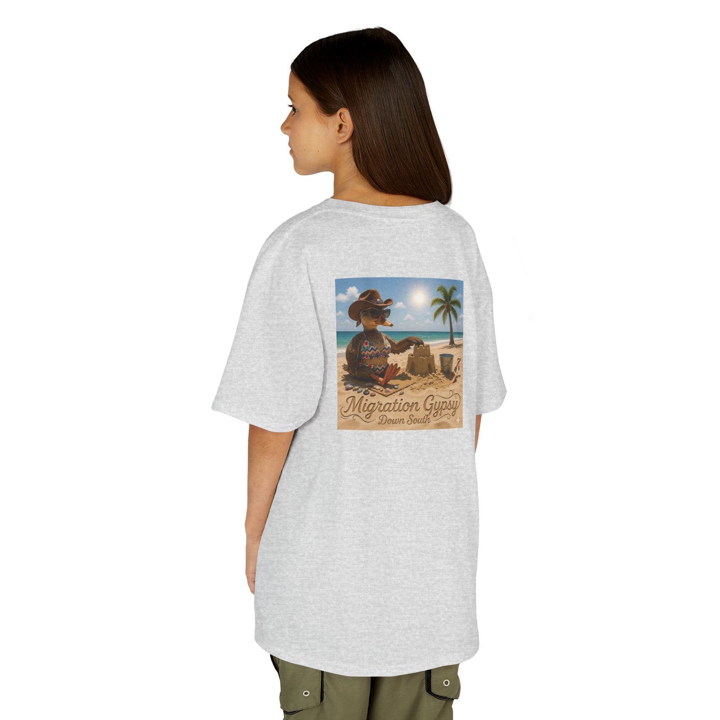 Girls Beach Time Migrator Tee