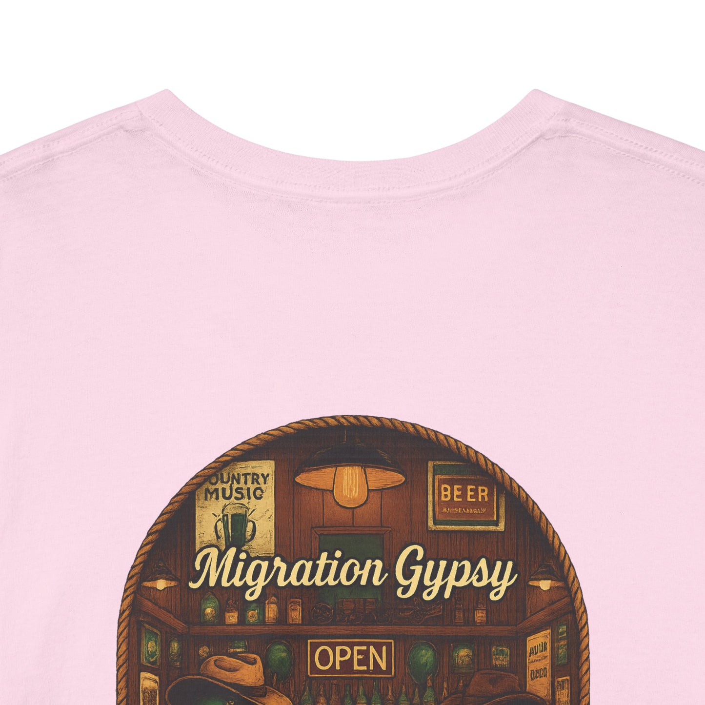 Gypsy Beer Pong Unisex Heavy Cotton Tee