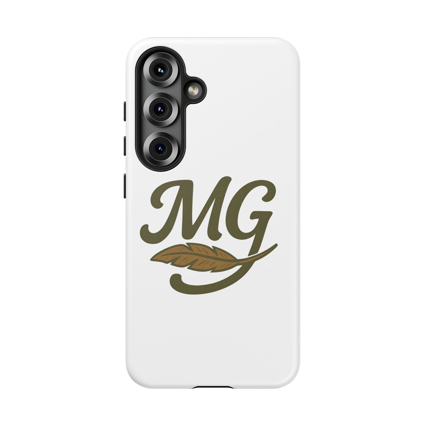 MG Leaf Tough Phone Case — Monogram Protective Phone Cover