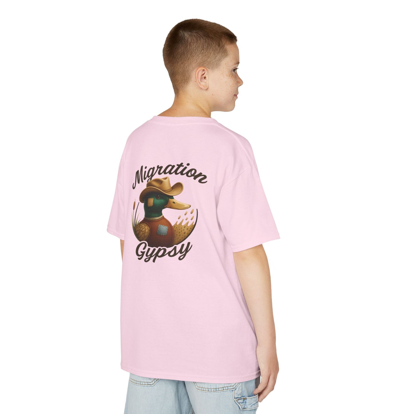 Kids Tee — Mallard Migration Gypsy Front & Back