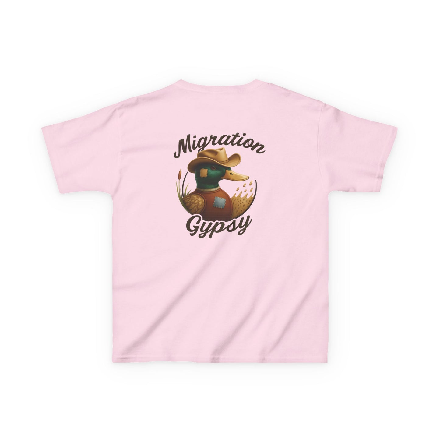 Kids Tee — Mallard Migration Gypsy Front & Back