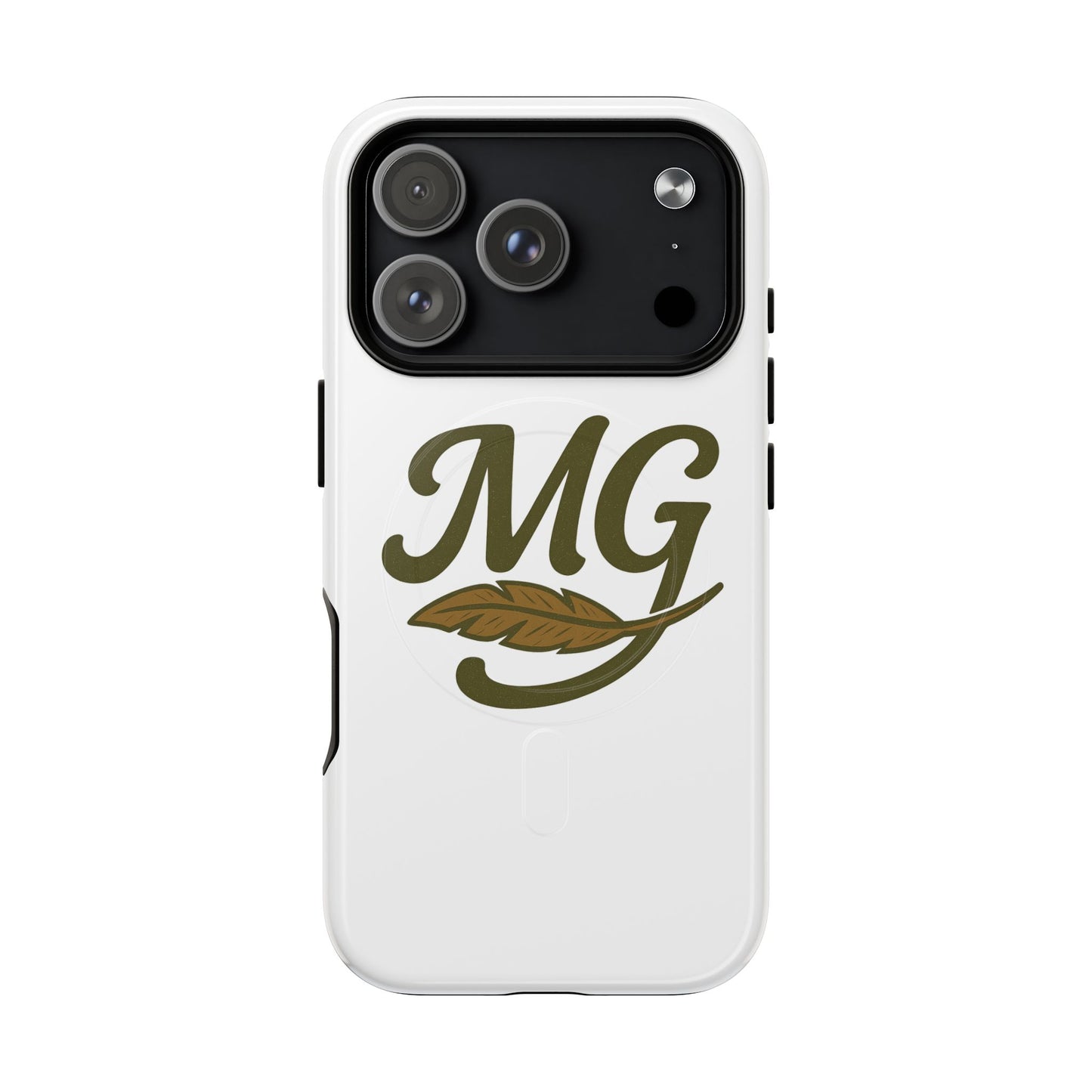 Monogram MG Feather Tough Magnetic Phone Case
