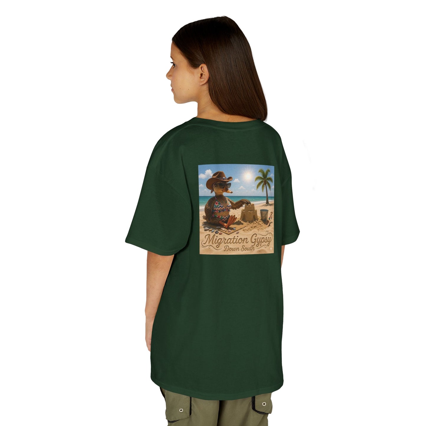 Girls Beach Time Migrator Tee