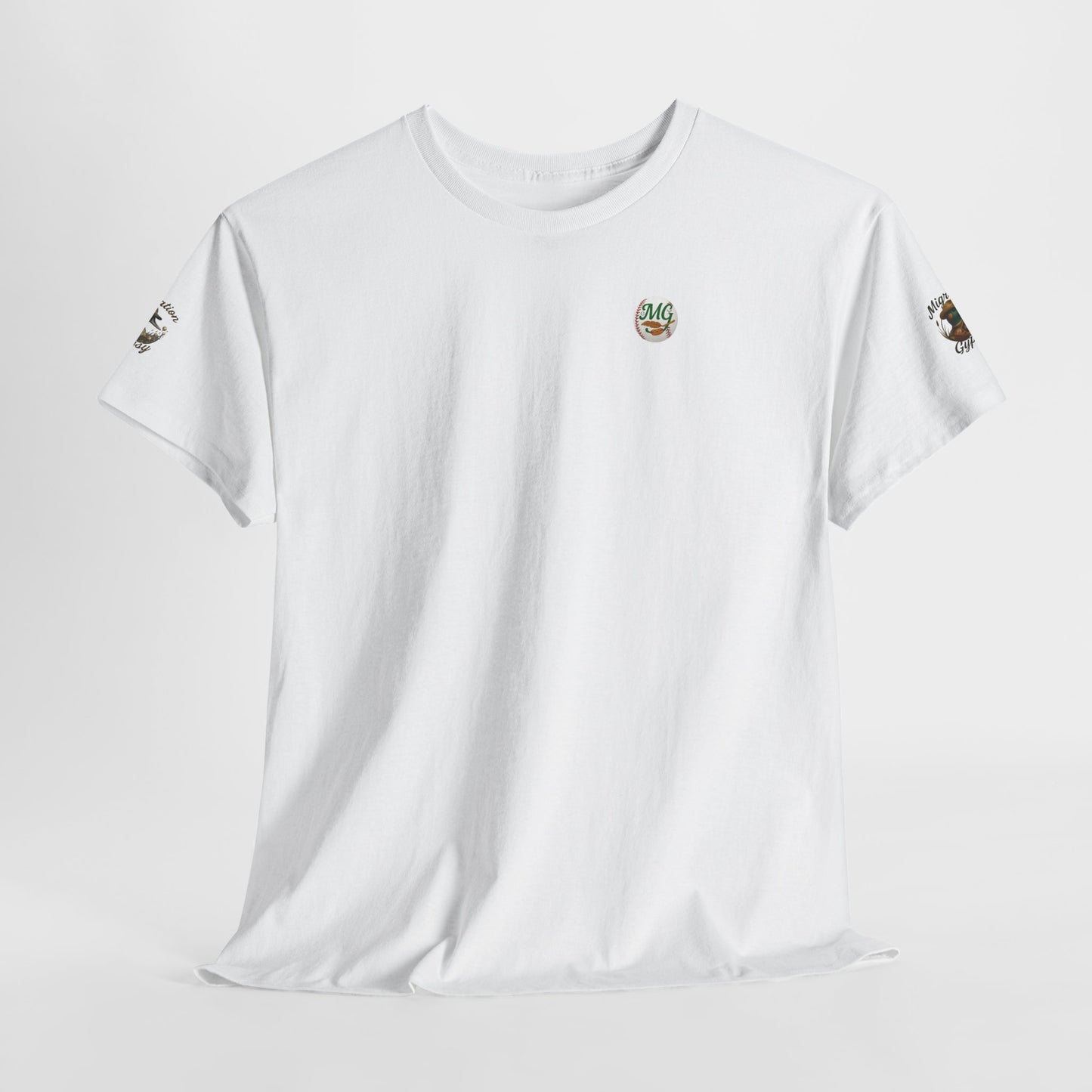 Migration Gypsies T‑Shirt — Front Baseball MG, Player Sleeves