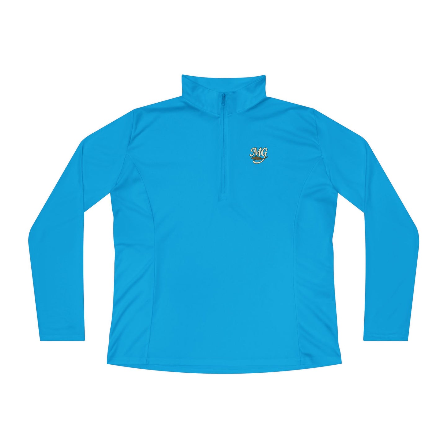 Migration Gypsy Ladies Quarter-Zip Pullover — Performance Golf Pullover with MG Logo