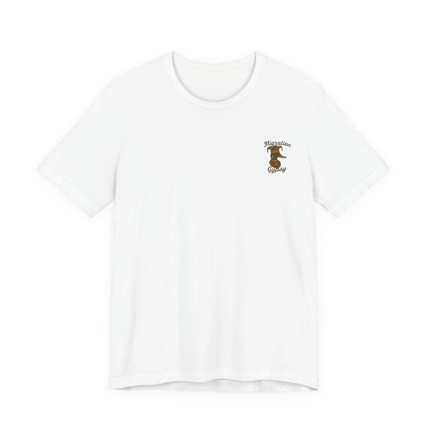 Migration Mardi Gras Vintage Duck Boat Travel Tee