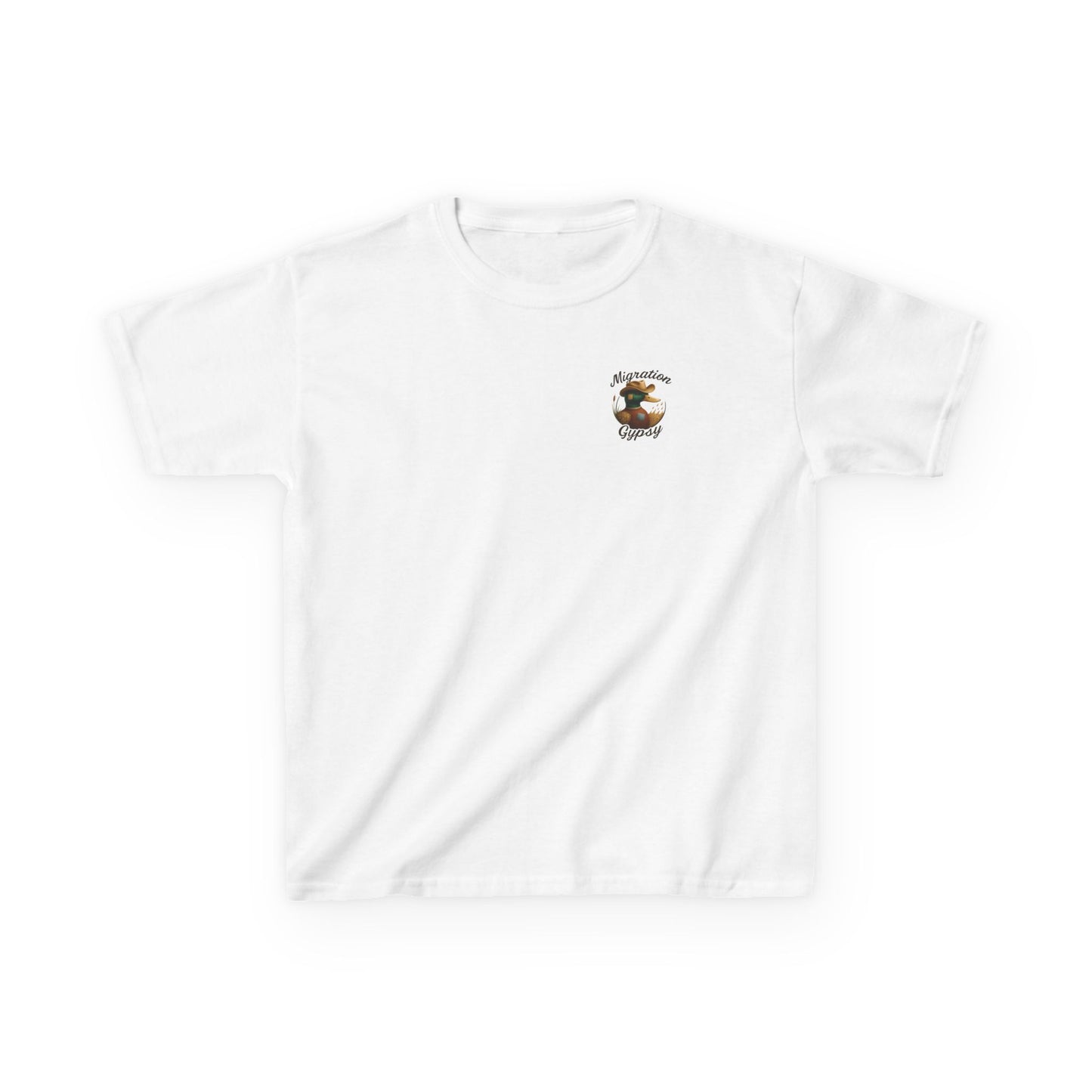 Kids Tee — Mallard Migration Gypsy Front & Back