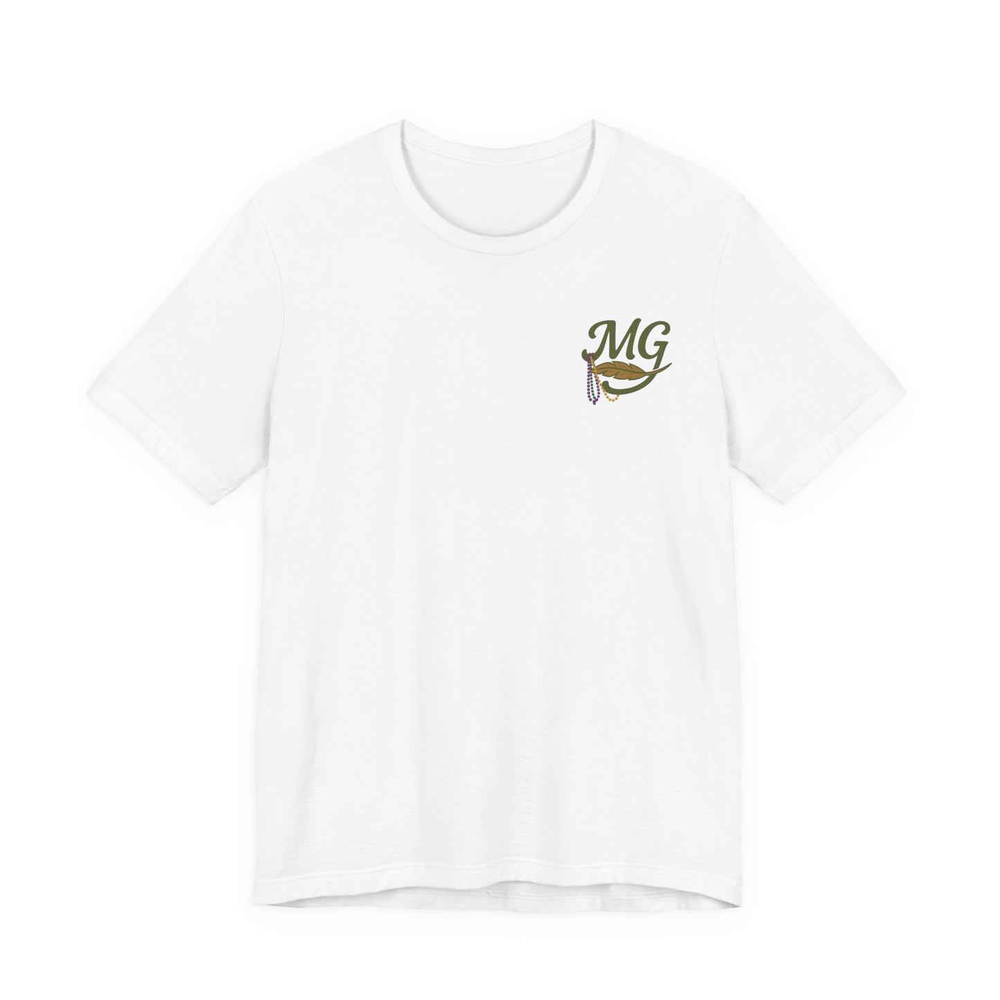 Mardi Gras Jester Mallard - Unisex Jersey Short Sleeve Tee
