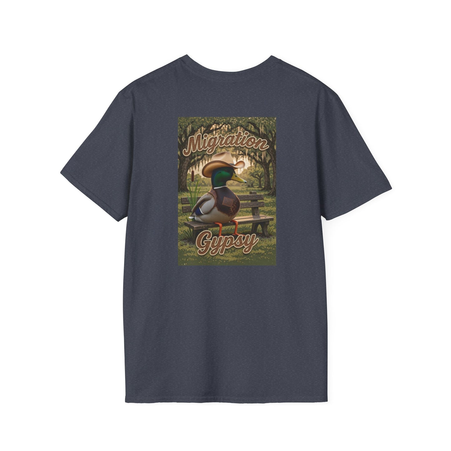 Mallard Park Bench Mallard - MG Front Unisex Tee
