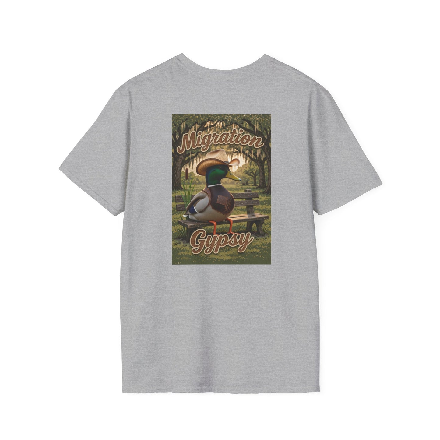 Mallard Park Bench Mallard - MG Front Unisex Tee