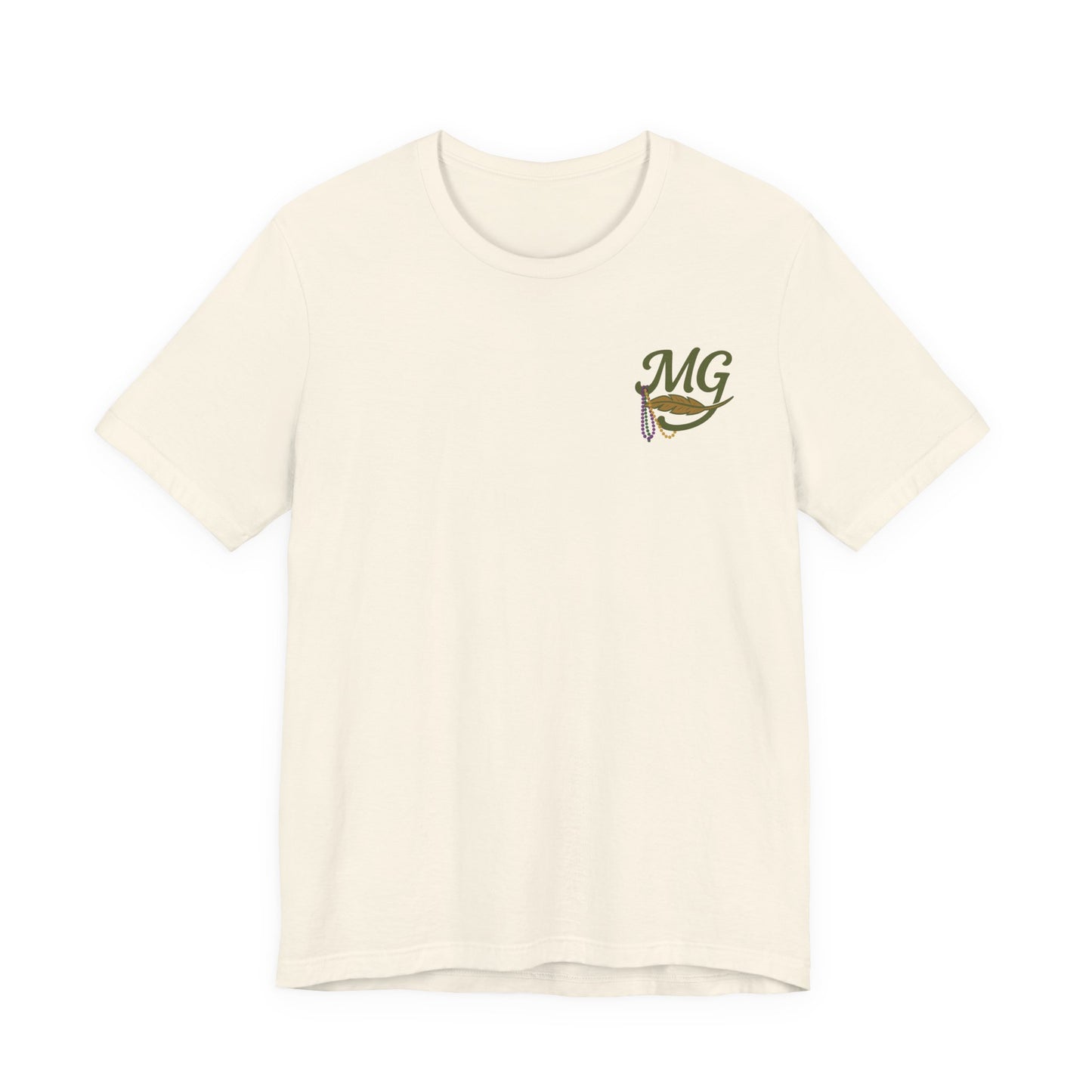 Mardi Gras Jester Mallard - Unisex Jersey Short Sleeve Tee