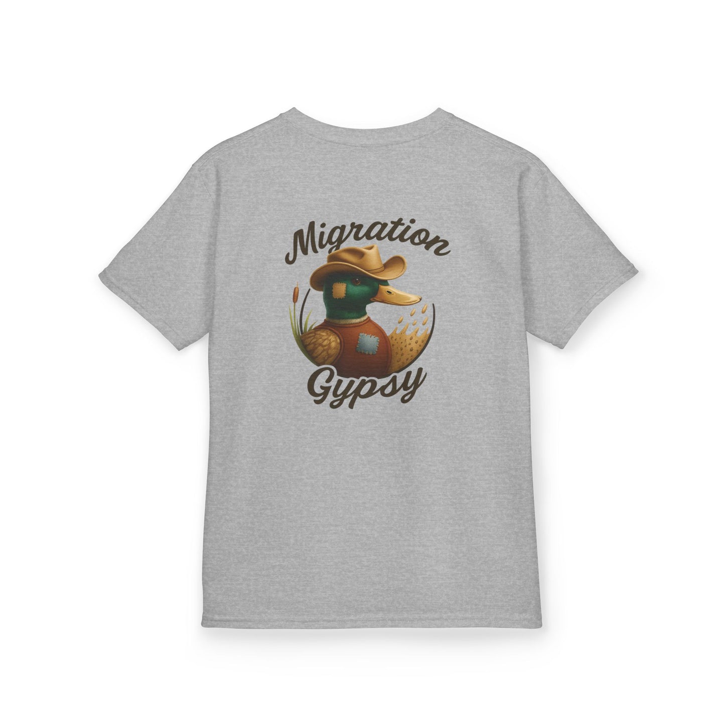 Kids Tee — Mallard Migration Gypsy Front & Back
