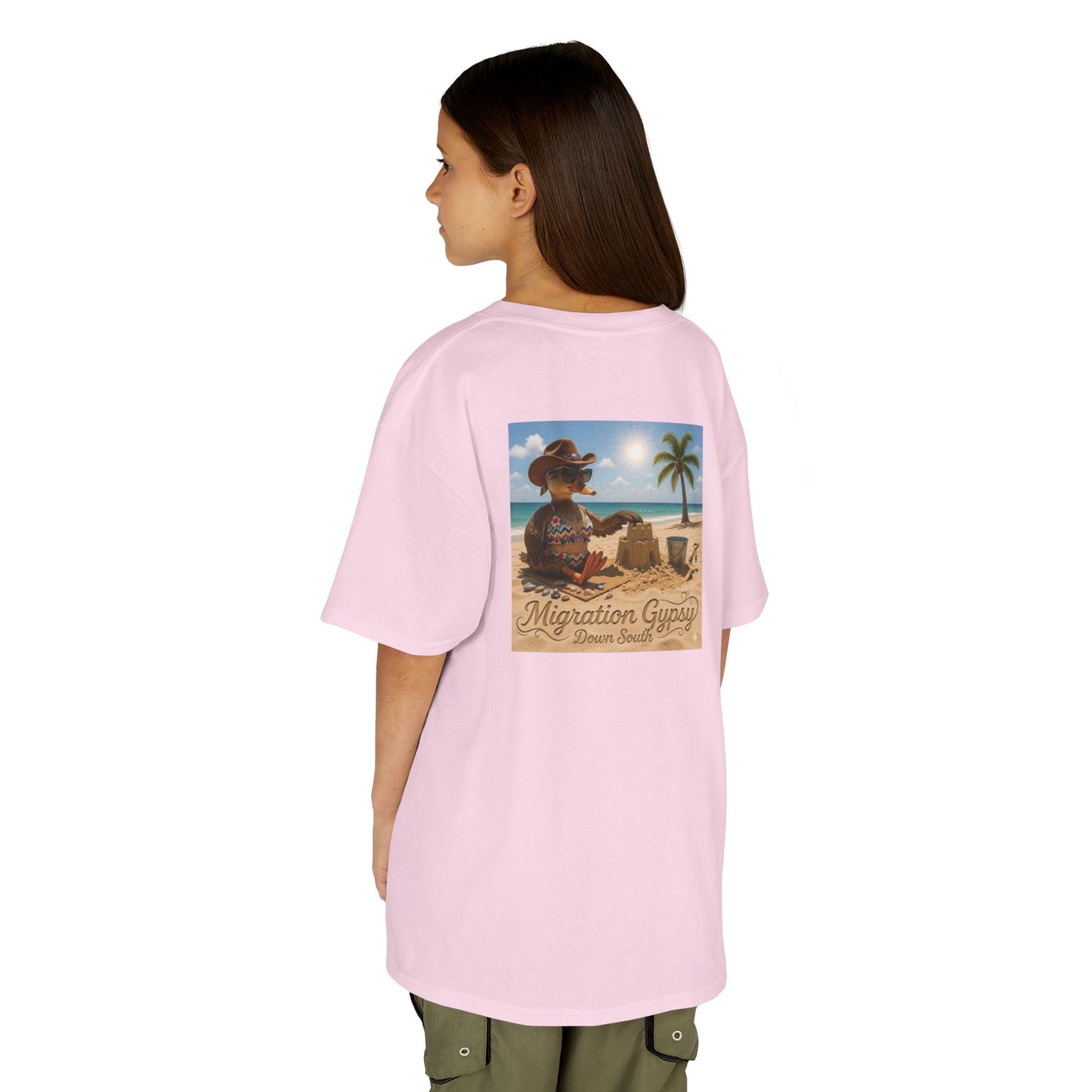 Girls Beach Time Migrator Tee