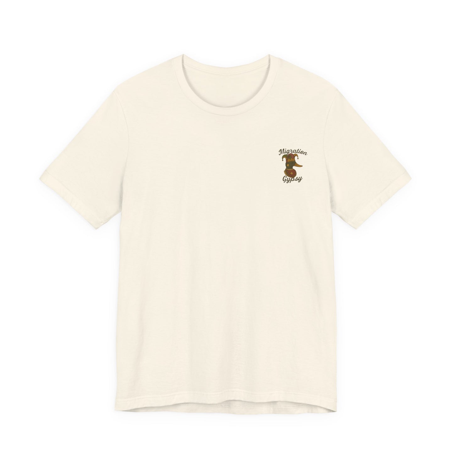Migration Mardi Gras Vintage Duck Boat Travel Tee