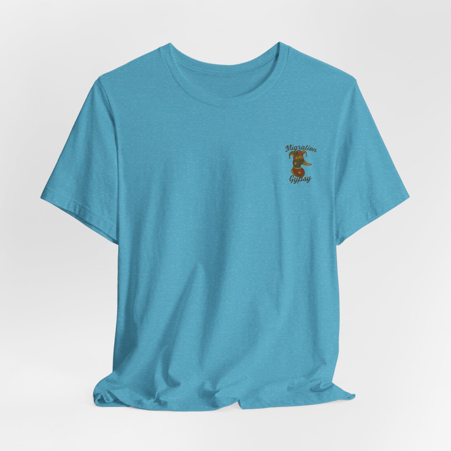 Migration Mardi Gras Vintage Duck Boat Travel Tee