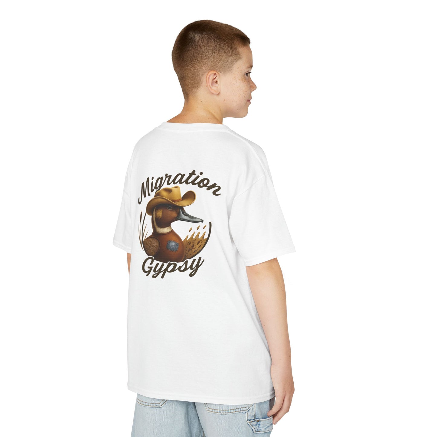 Kids Tee — Pintail Gypsy Front / Back Vintage T-Shirt