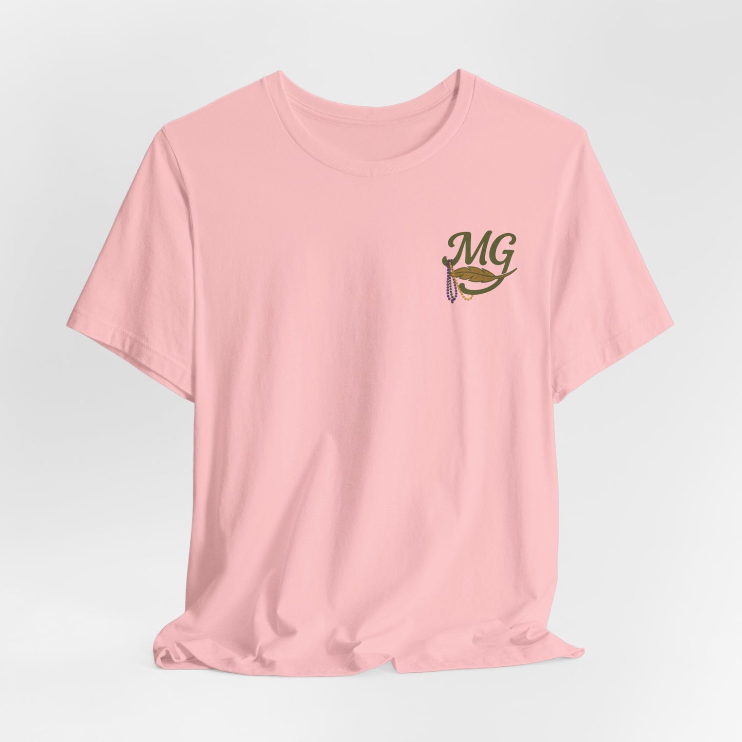 Mardi Gras Jester Mallard - Unisex Jersey Short Sleeve Tee