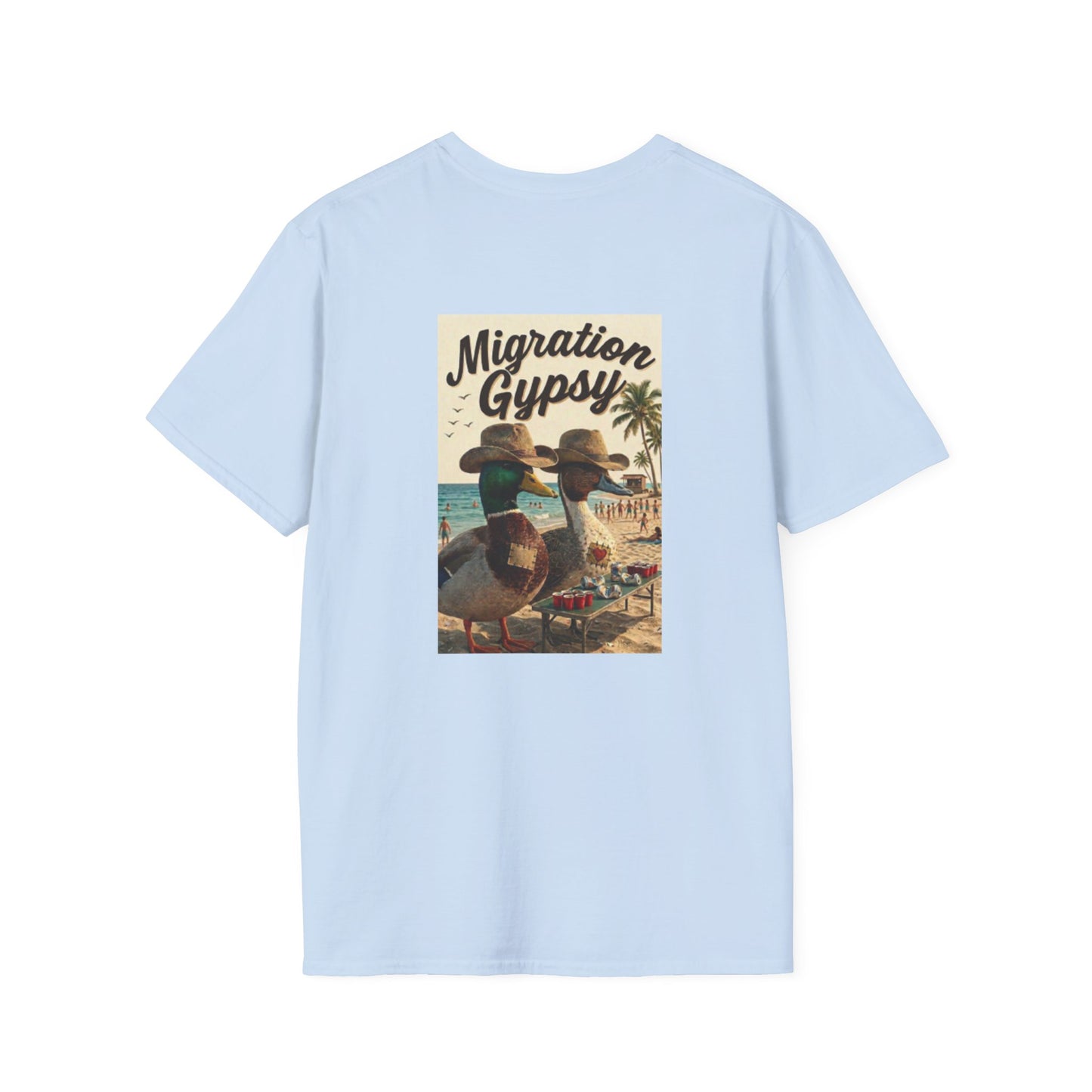 Beach Beer Pong Dual Migrators Tee