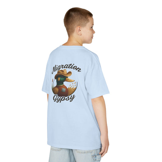 Kids Tee — Mallard Migration Gypsy Front & Back