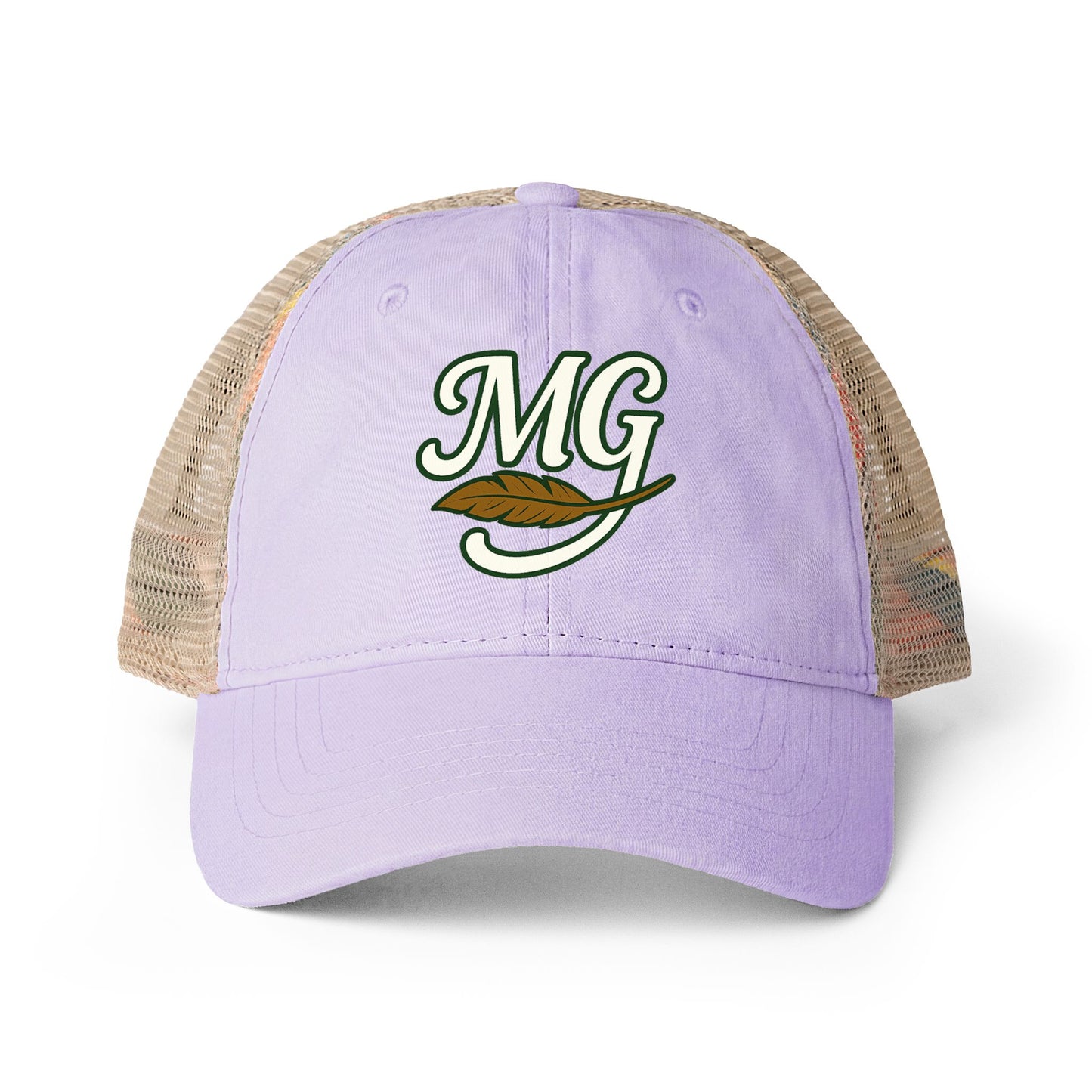 Women's Washed MG Trucker with Under Polka Dots or Stripes
